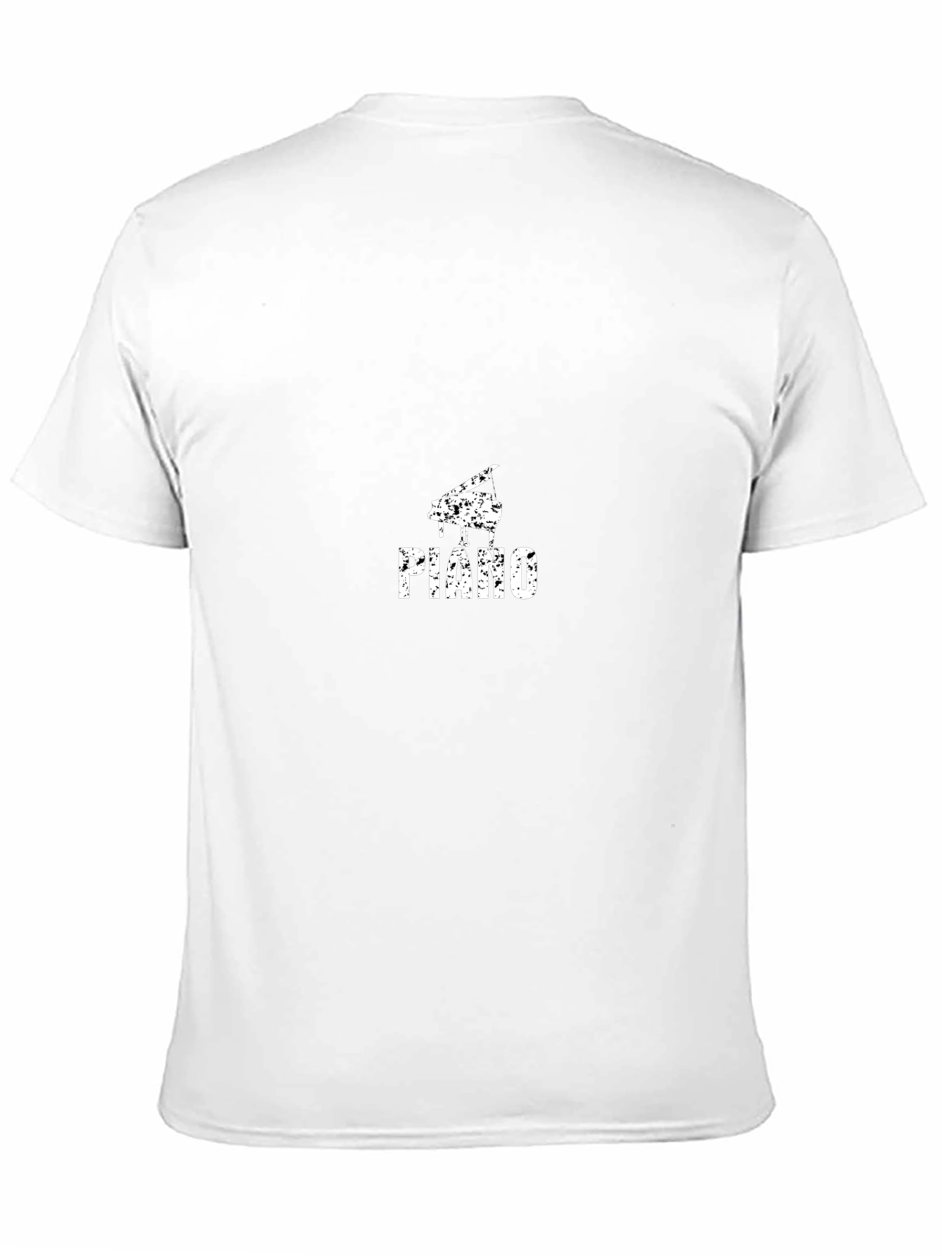 Piano T-Shirt - Black Musical Tee