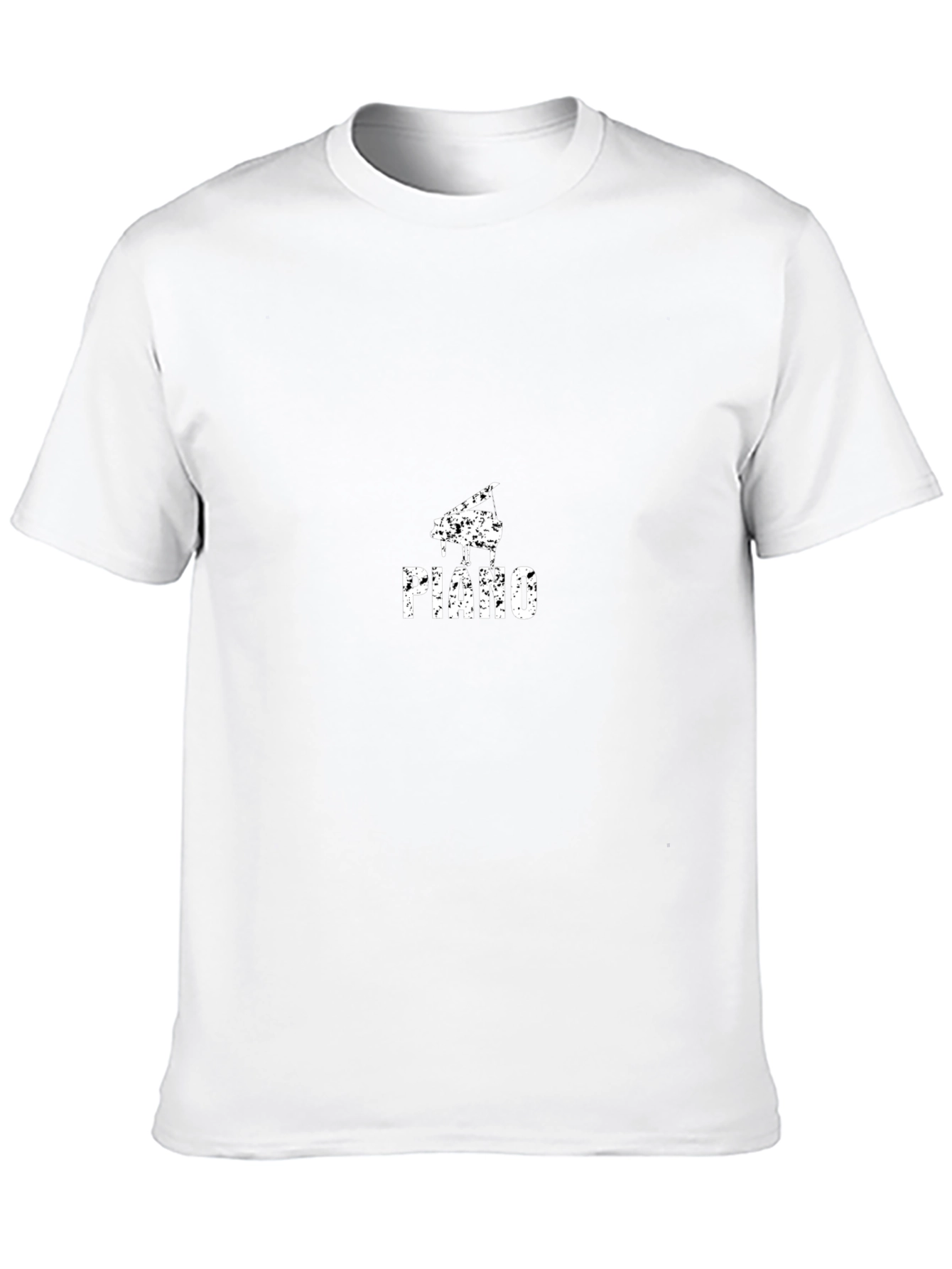 Piano T-Shirt - Black Musical Tee