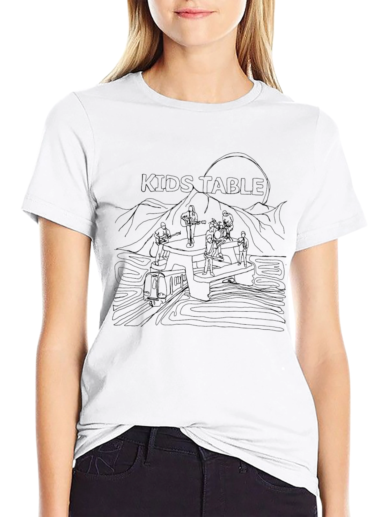 Kids Table Band Graphic T-Shirt