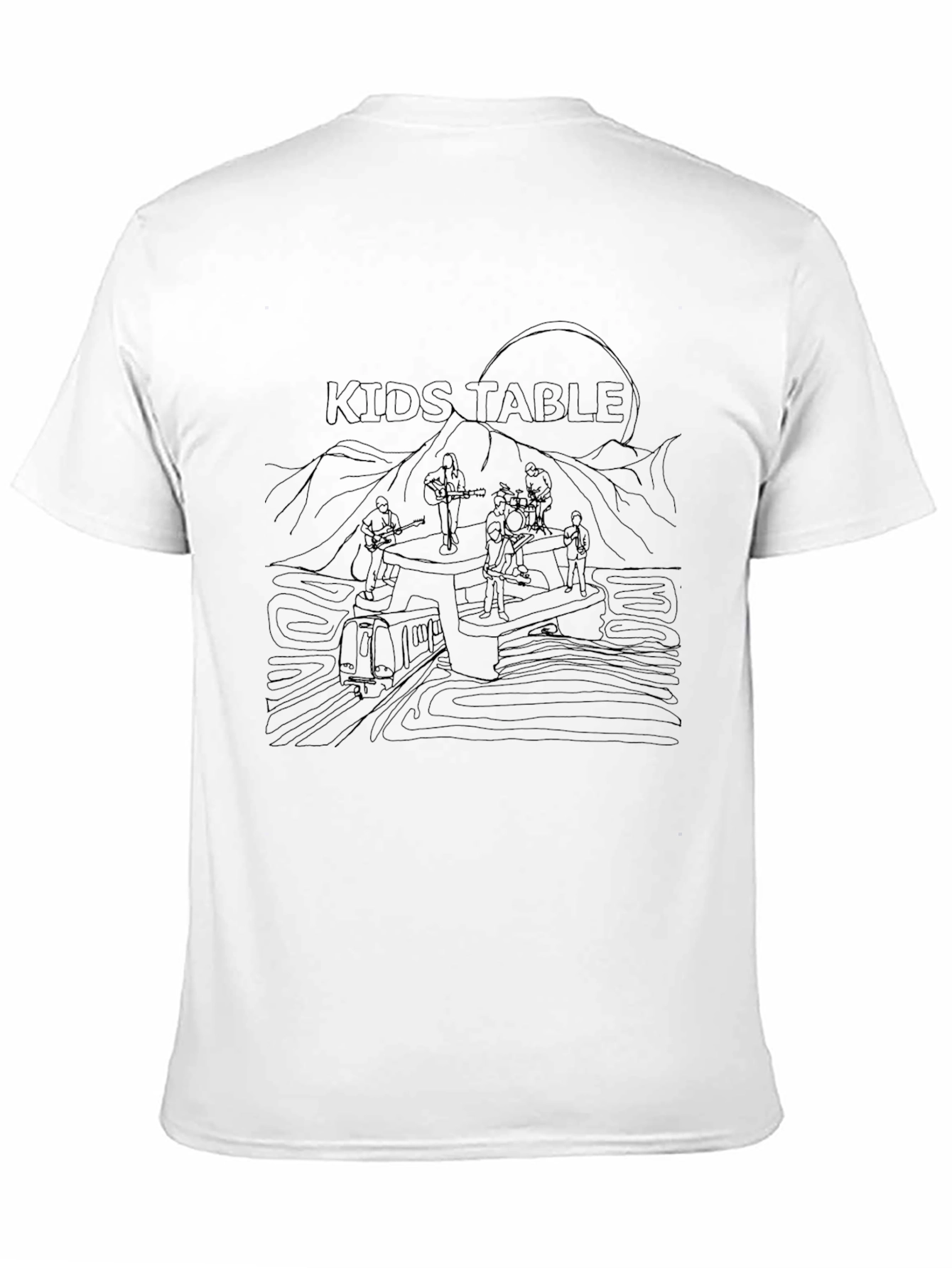 Kids Table Band Graphic T-Shirt