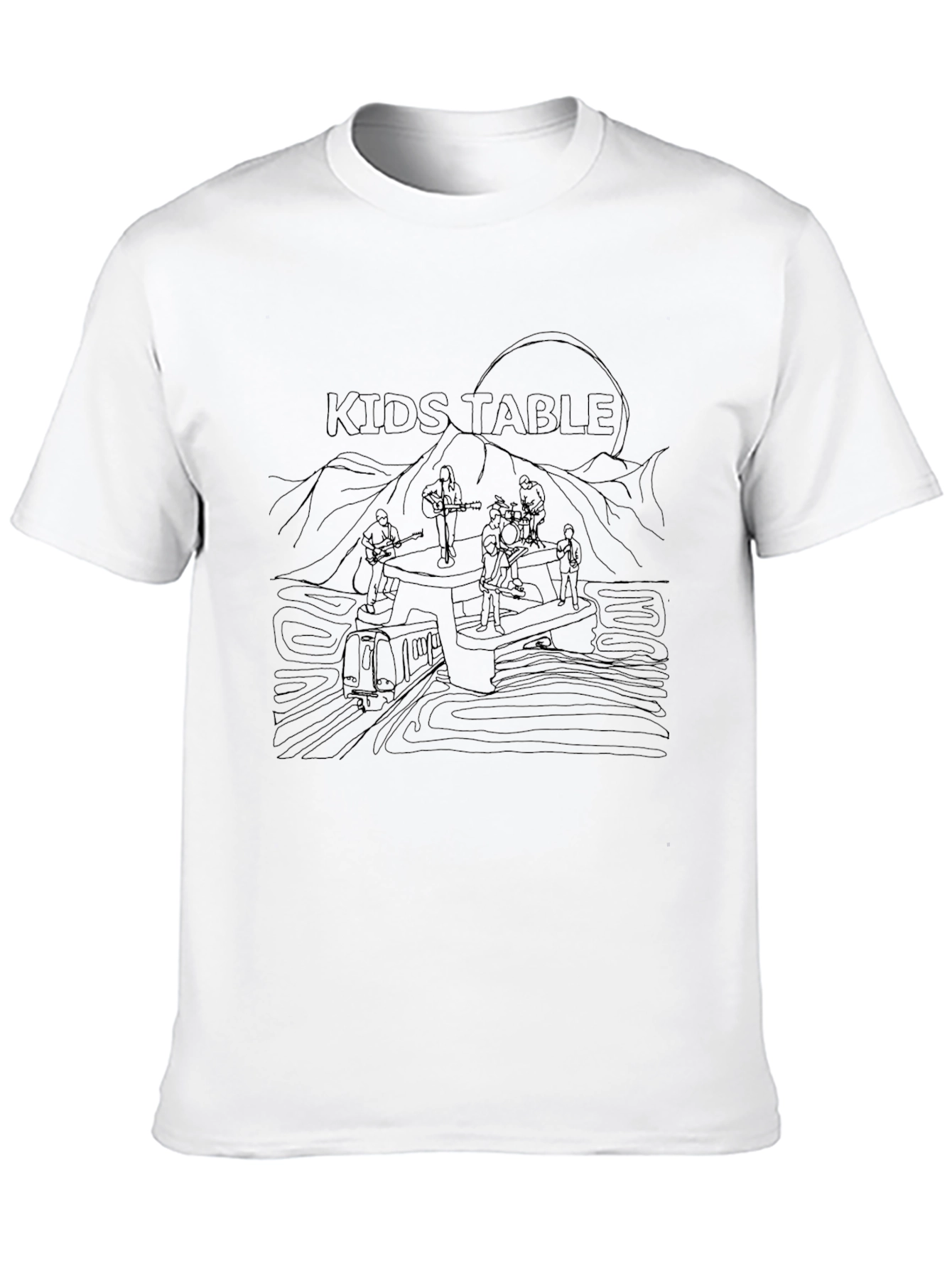 Kids Table Band Graphic T-Shirt