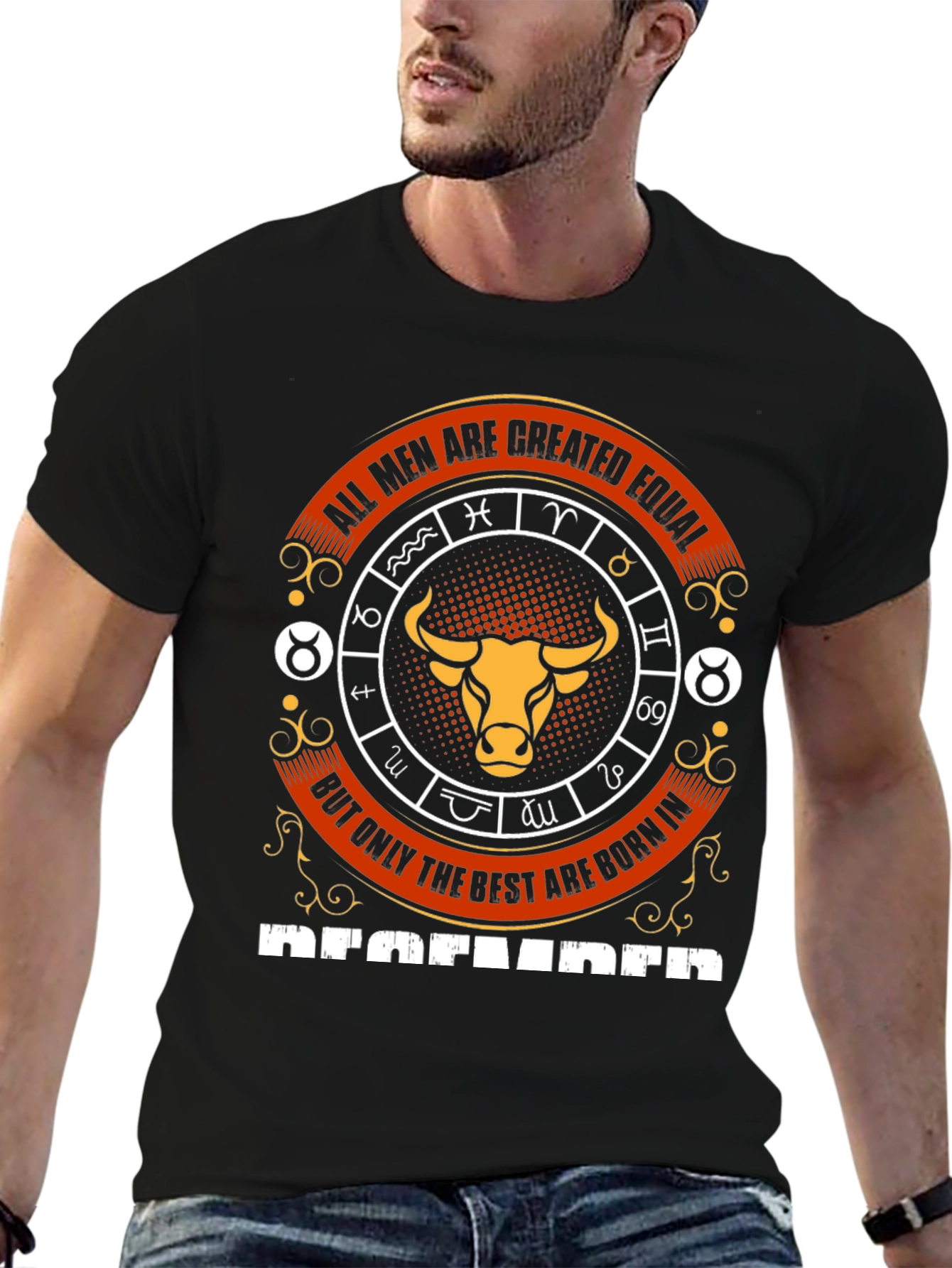 Best Men Born in December Zodiac T-Shirt