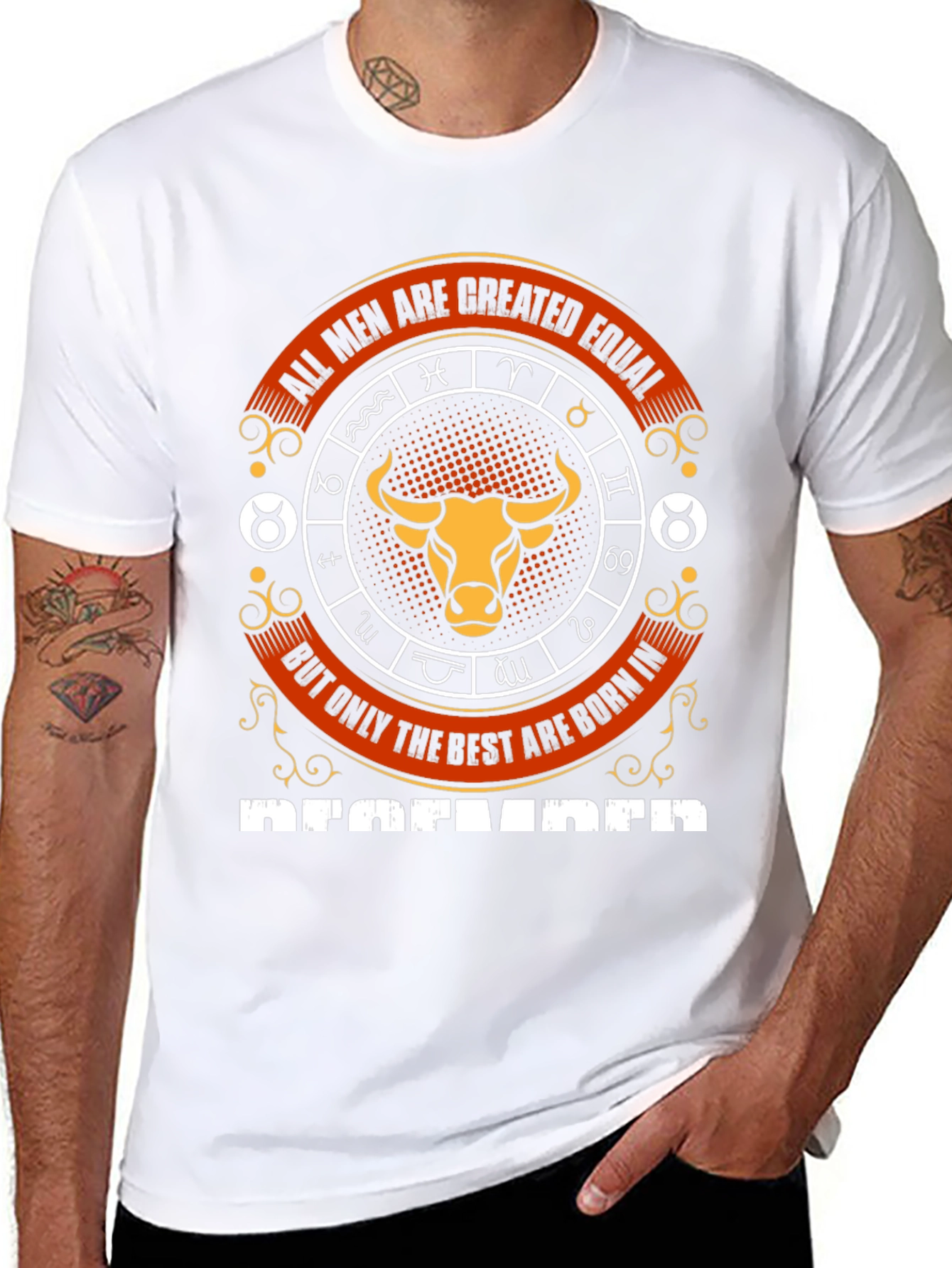 Best Men Born in December Zodiac T-Shirt