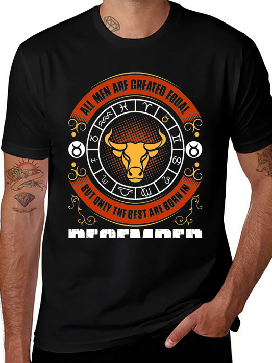 Best Men Born in December Zodiac T-Shirt