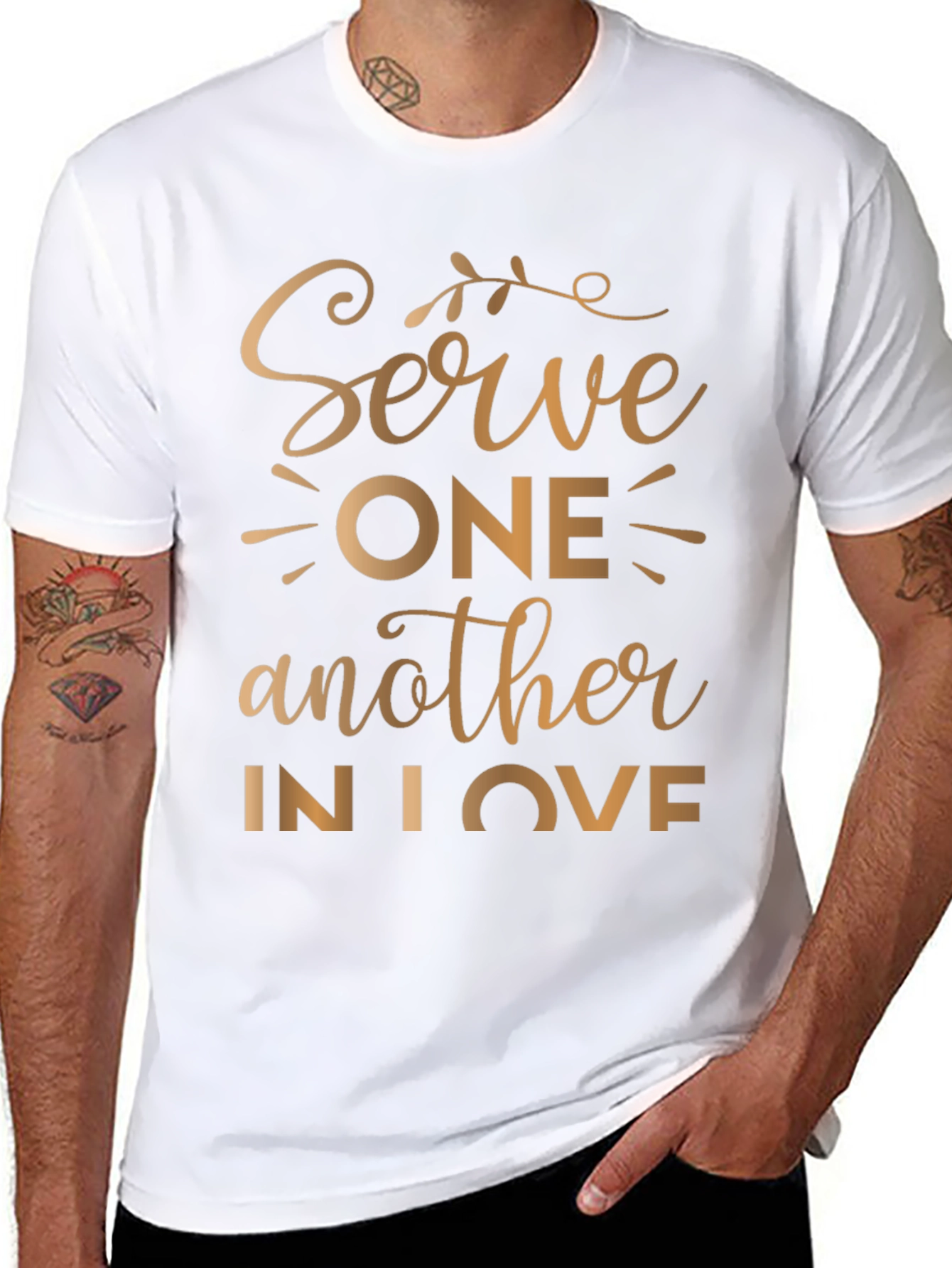 Serve One Another in Love Graphic Tee
