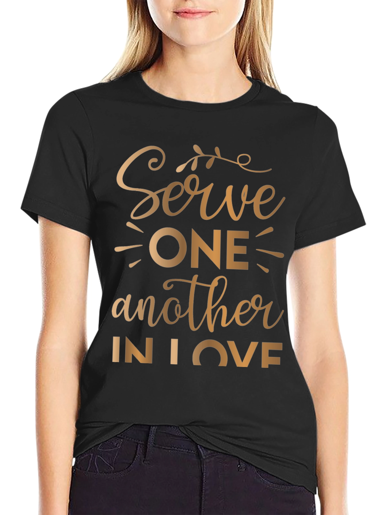 Serve One Another in Love Graphic Tee