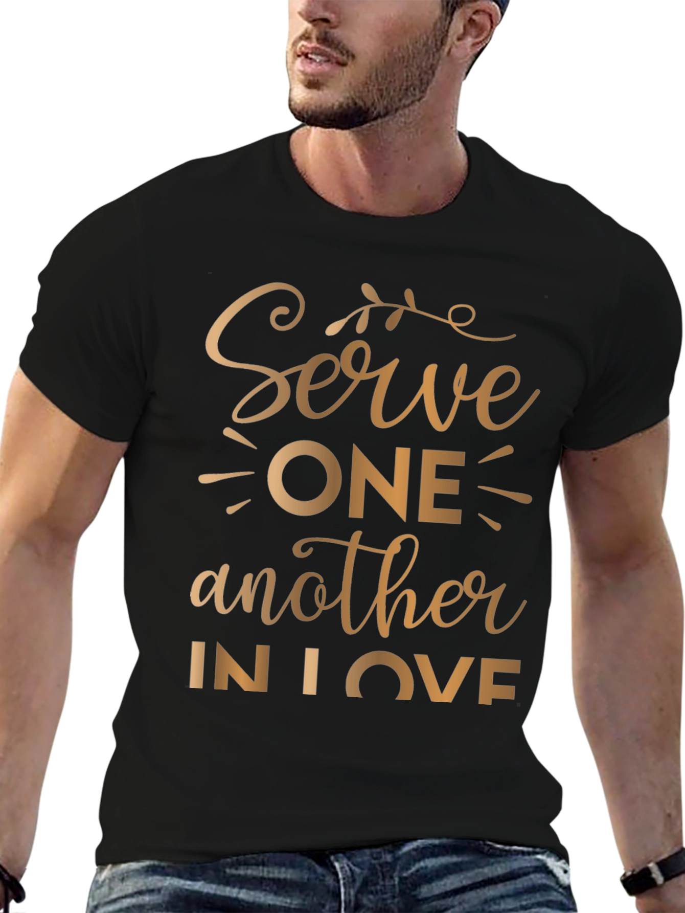Serve One Another in Love Graphic Tee