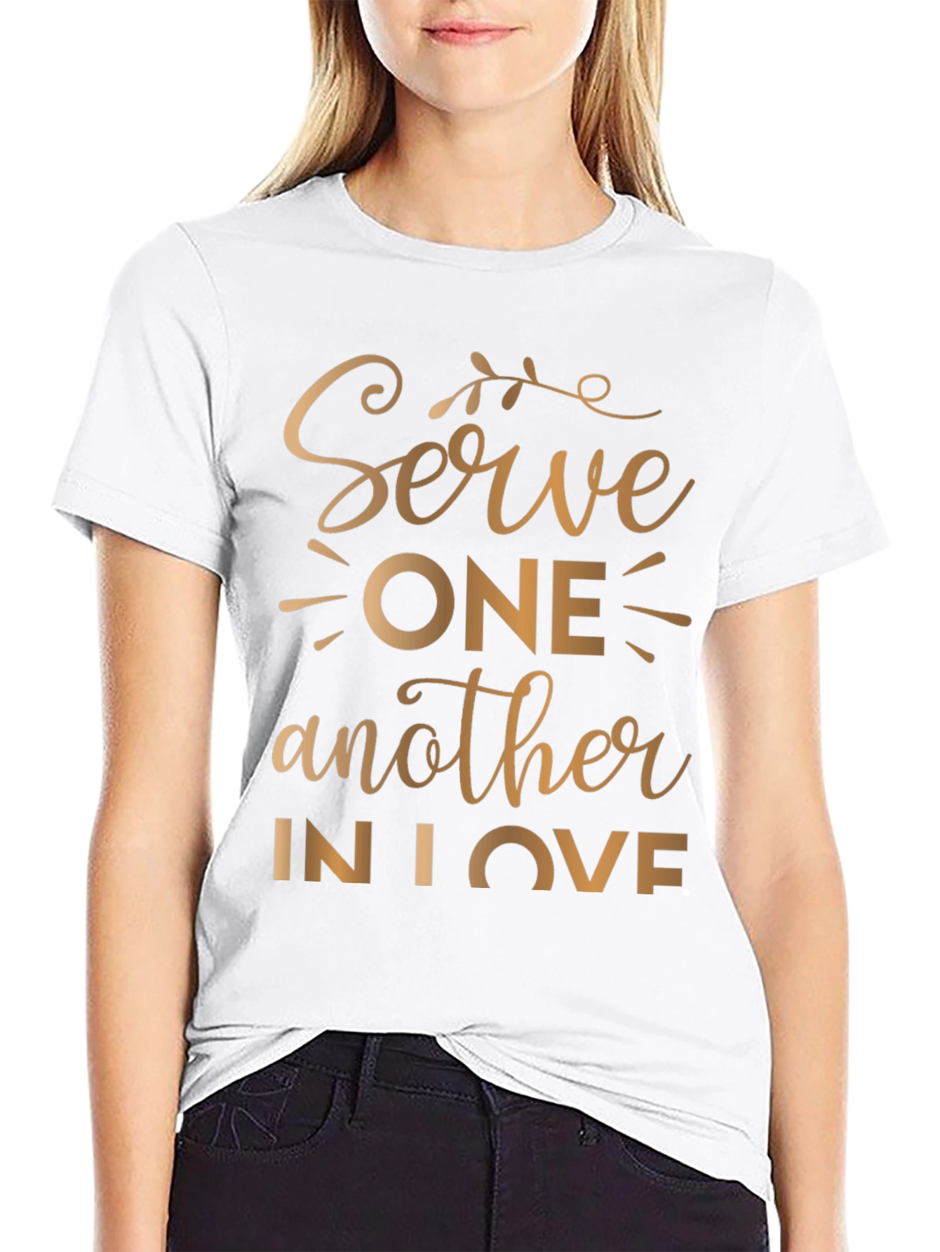 Serve One Another in Love Graphic Tee