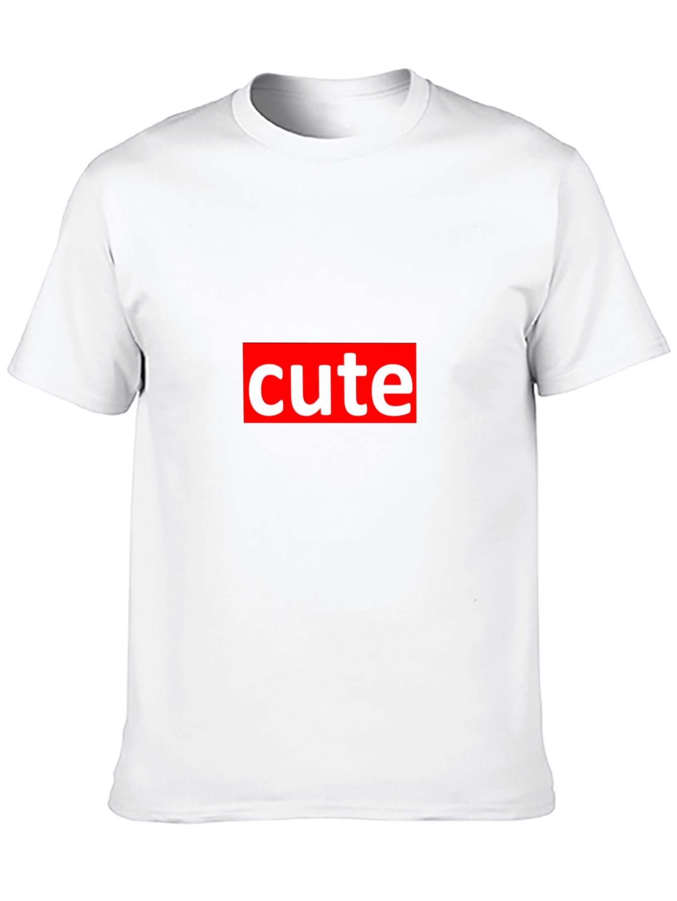 Cute T-Shirt - Black Cotton Blend