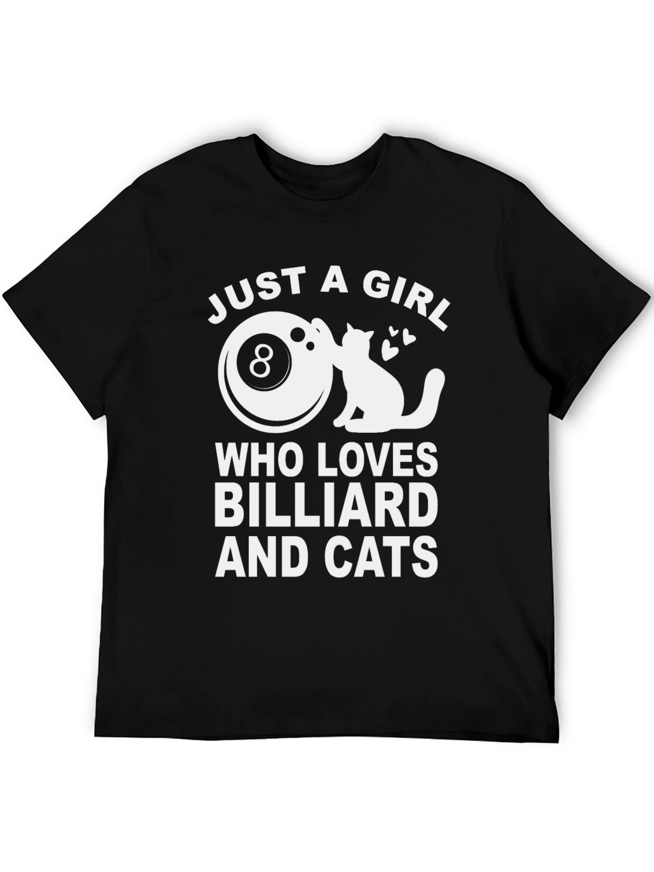Billiard and Cats Graphic Tee