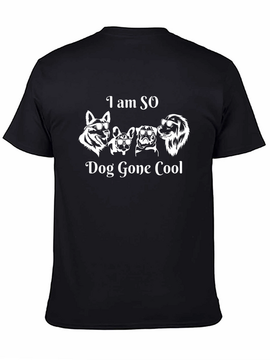 Dog Gone Cool Graphic Tee - Black