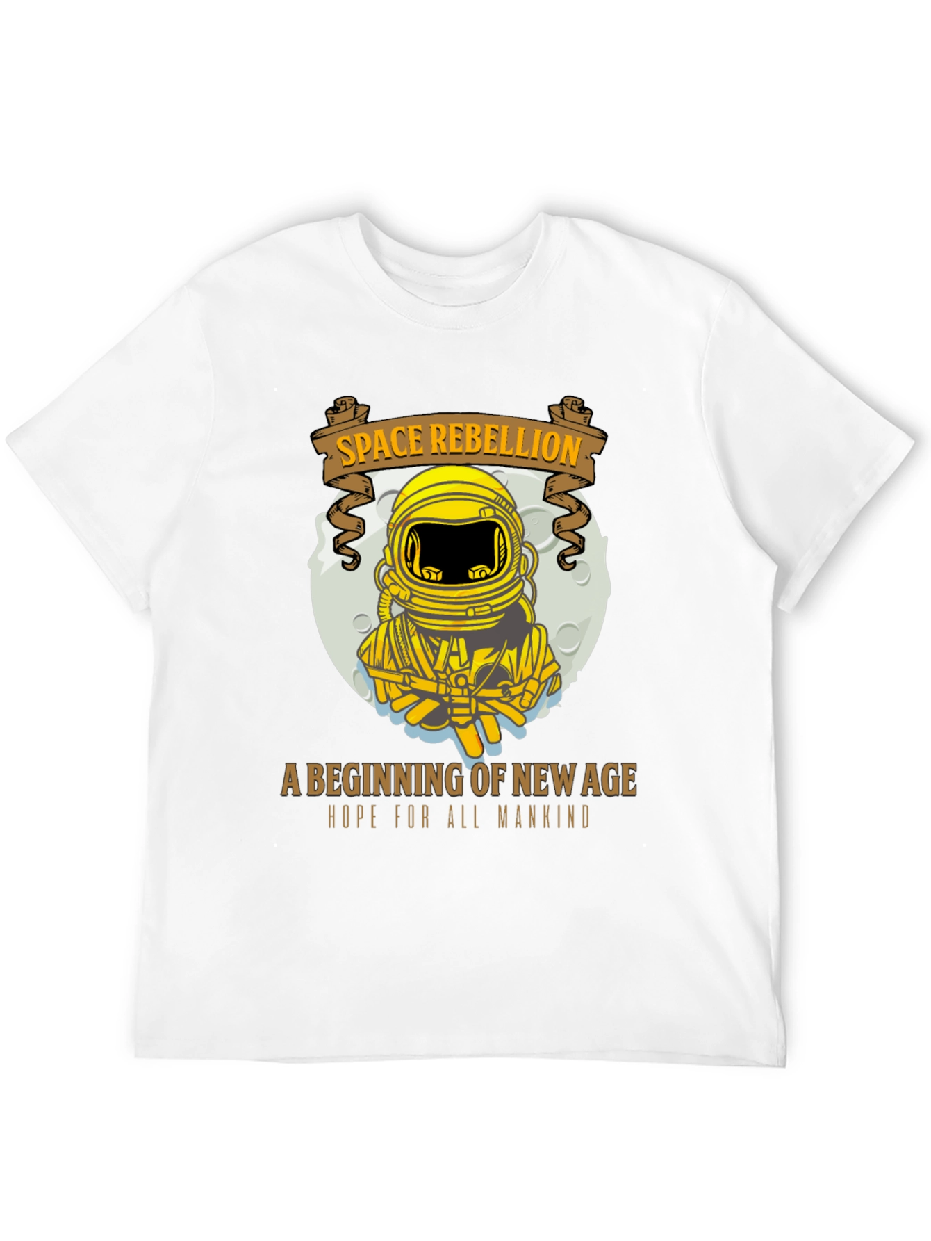 Space Rebellion Graphic T-Shirt