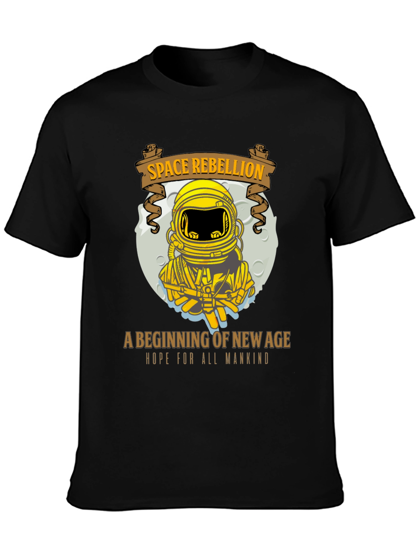Space Rebellion Graphic T-Shirt