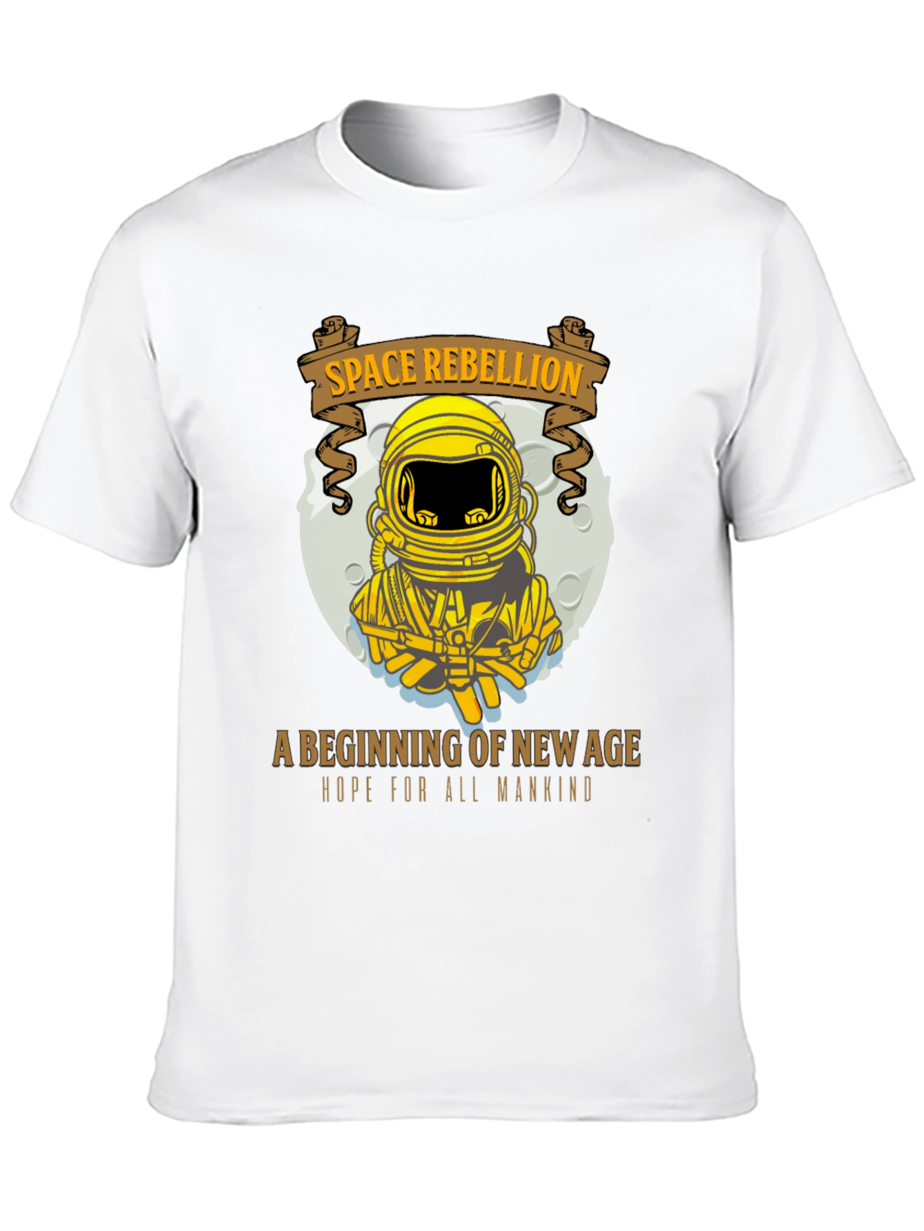 Space Rebellion Graphic T-Shirt