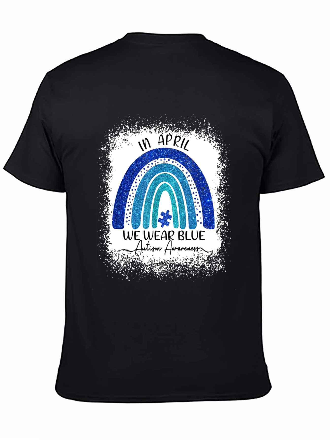 Autism Awareness T-Shirt - In April We Wear Blue