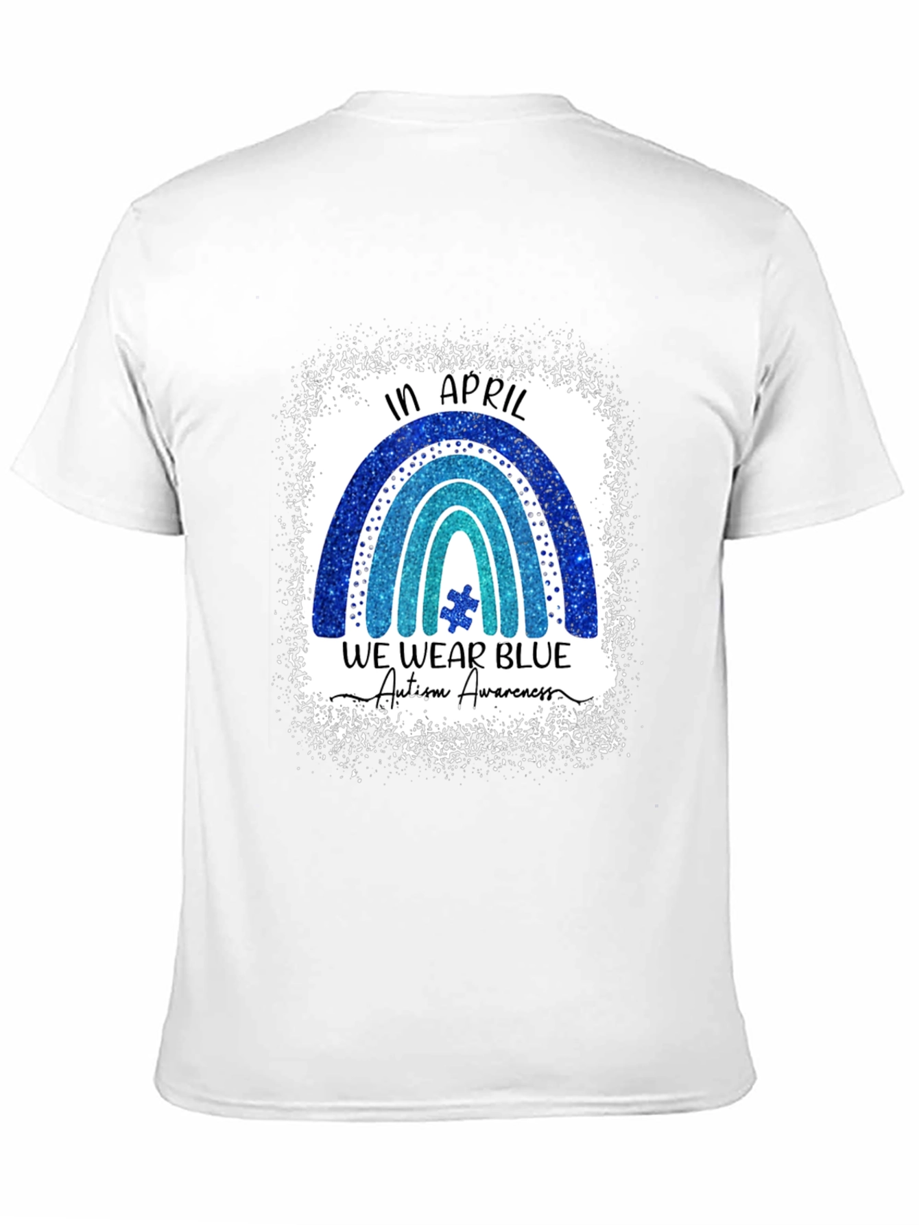 Autism Awareness T-Shirt - In April We Wear Blue