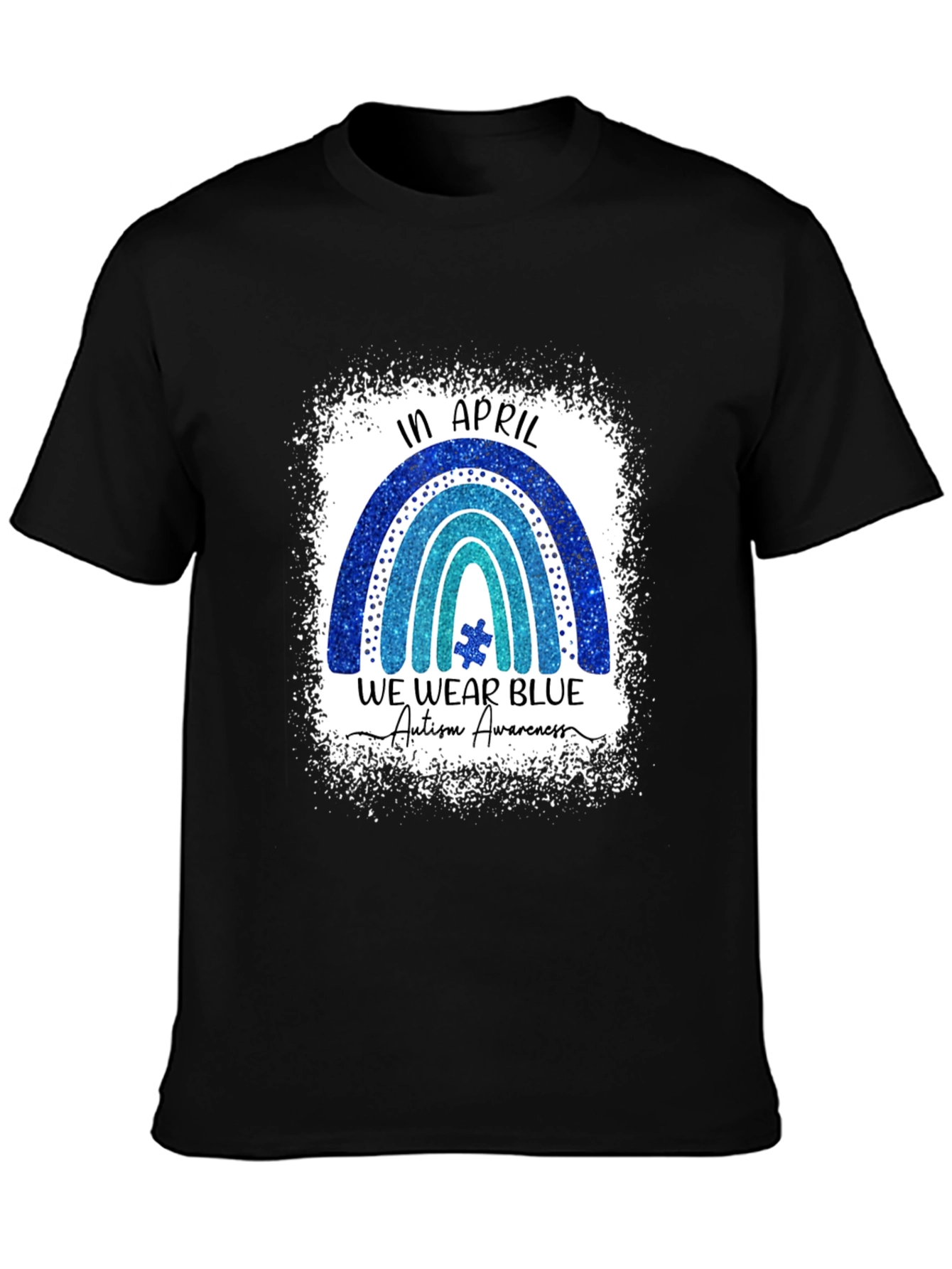 Autism Awareness T-Shirt - In April We Wear Blue