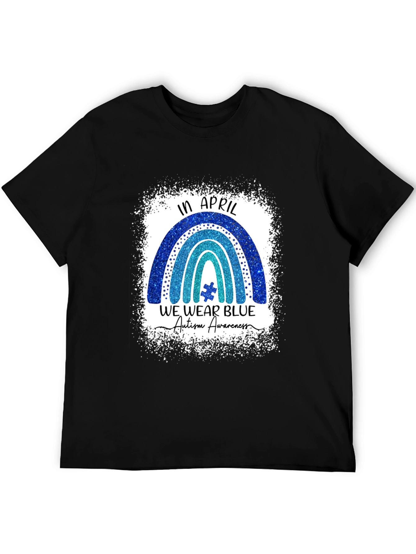 Autism Awareness T-Shirt - In April We Wear Blue