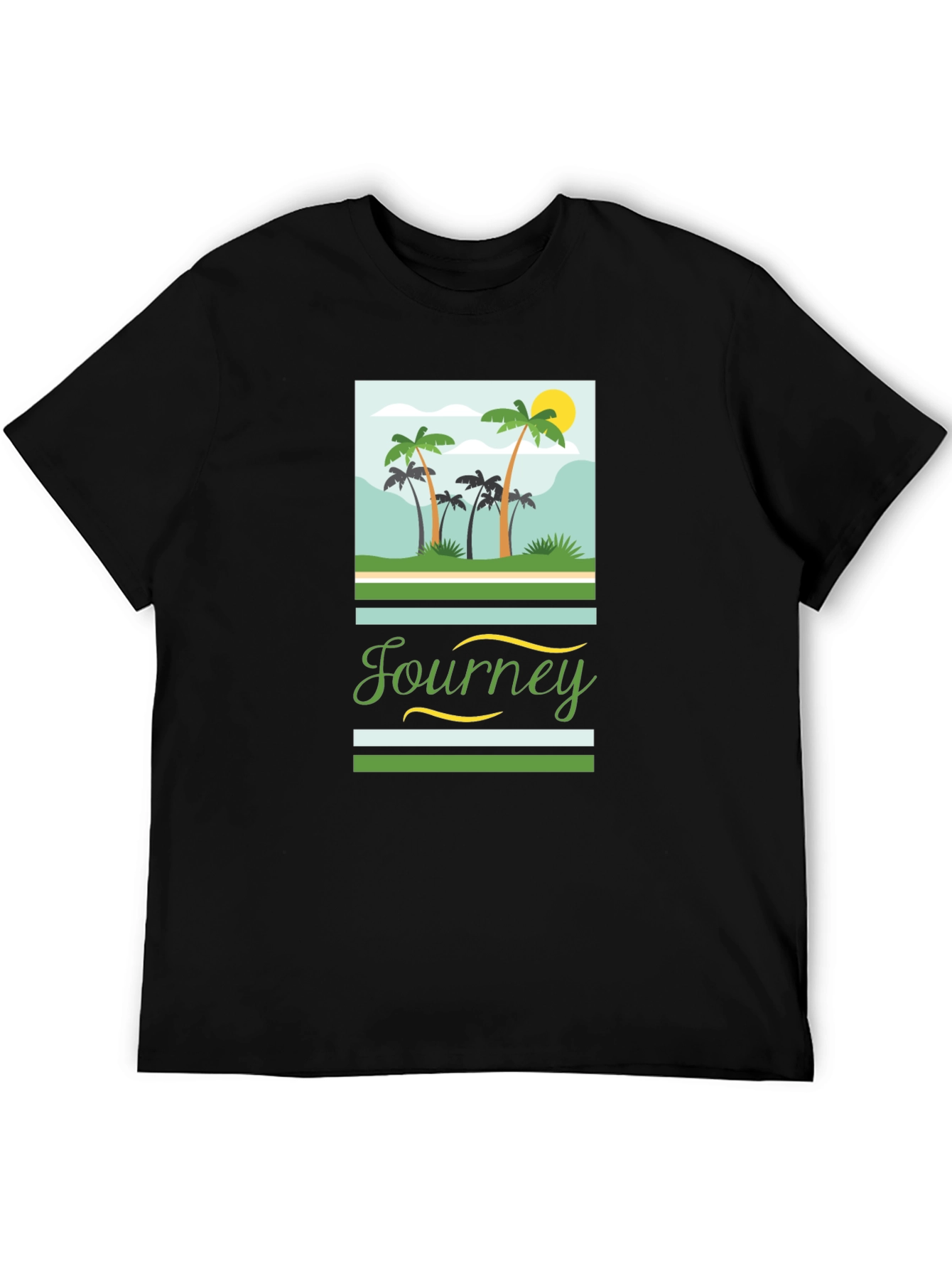 Journey Palm Tree Graphic Tee