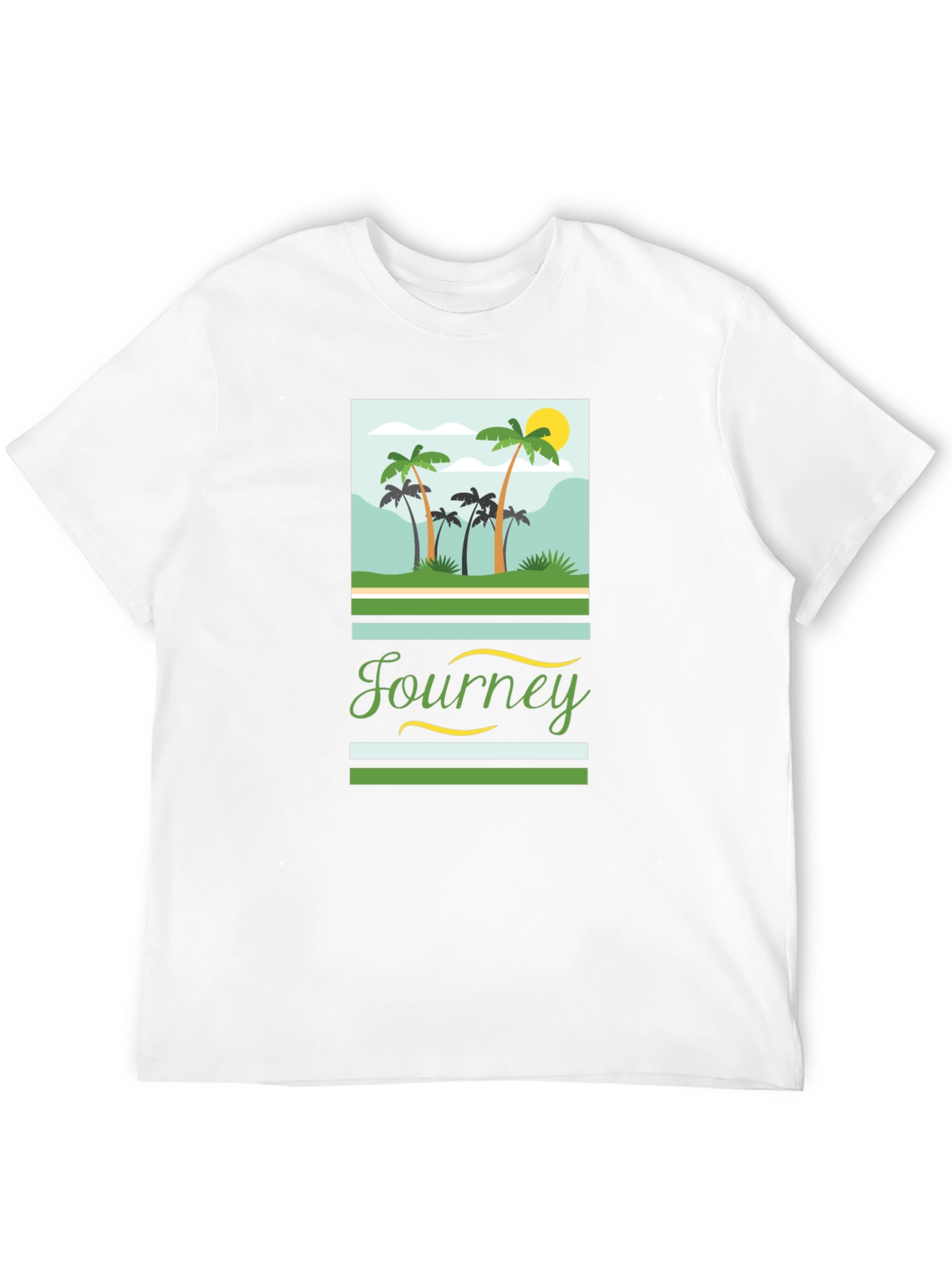 Journey Palm Tree Graphic Tee
