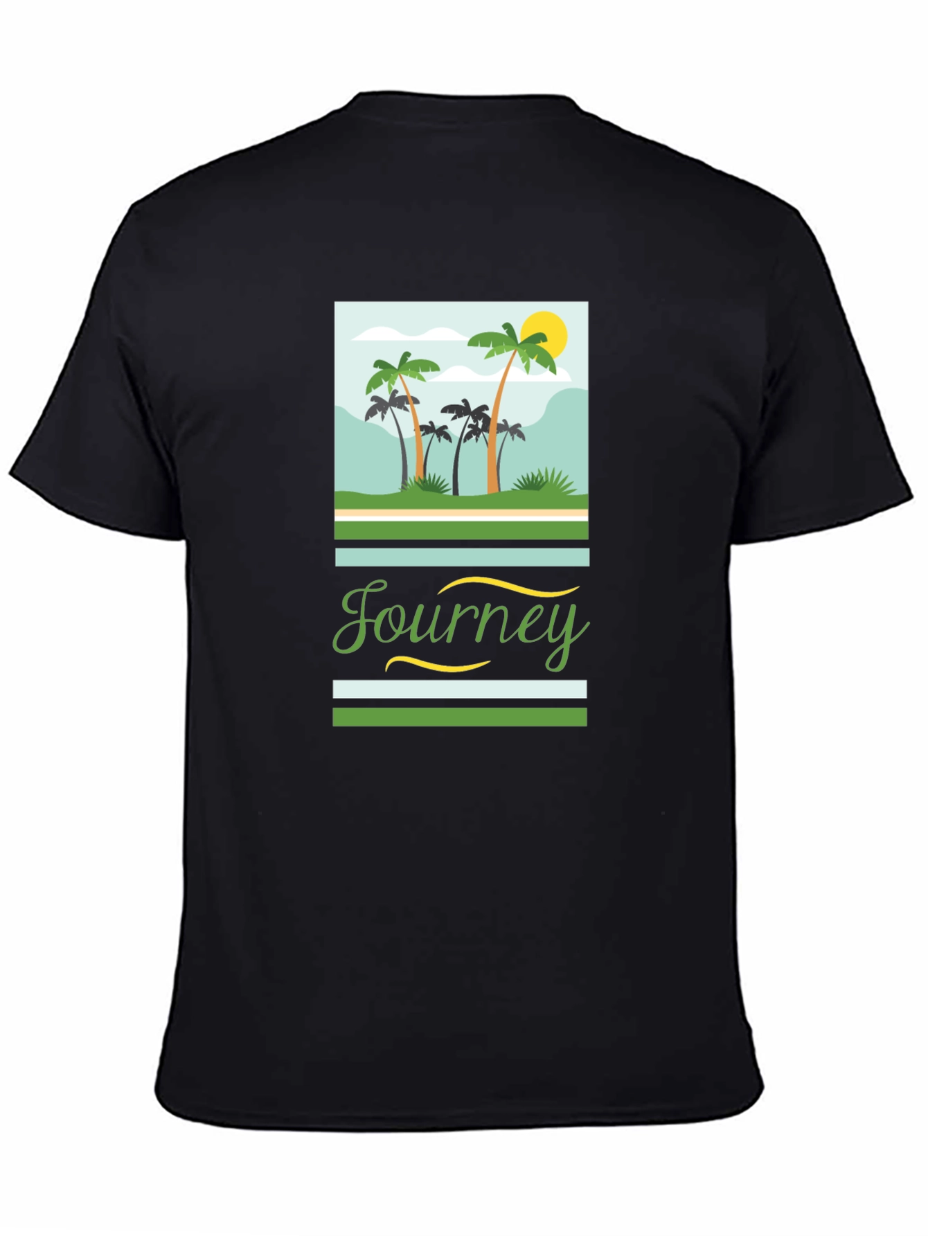 Journey Palm Tree Graphic Tee