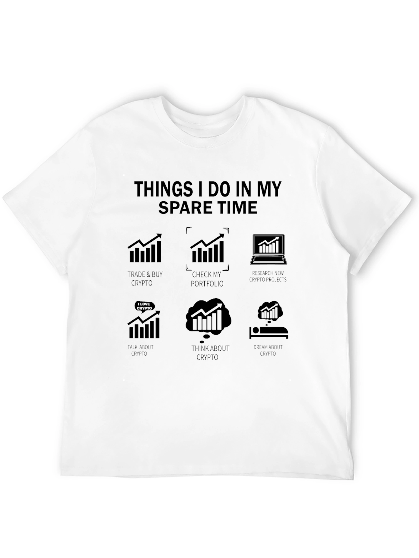Crypto Enthusiast T-Shirt: My Spare Time