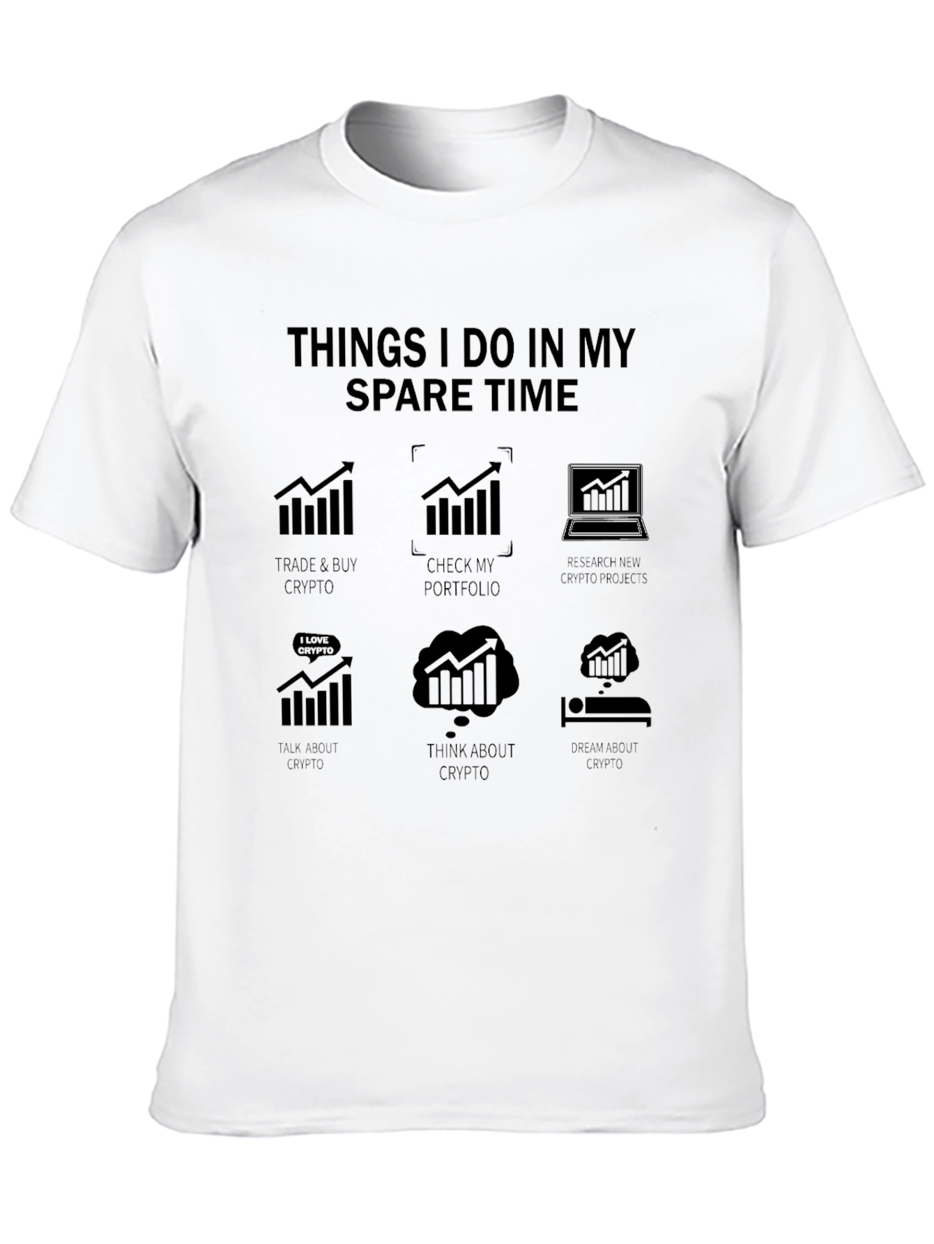 Crypto Enthusiast T-Shirt: My Spare Time