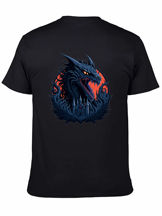 Dragon Castle Black T-Shirt
