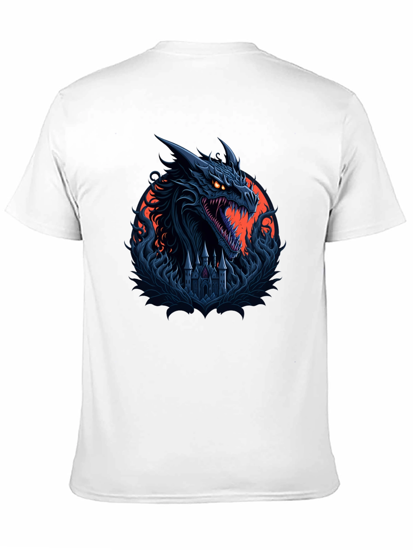 Dragon Castle Black T-Shirt