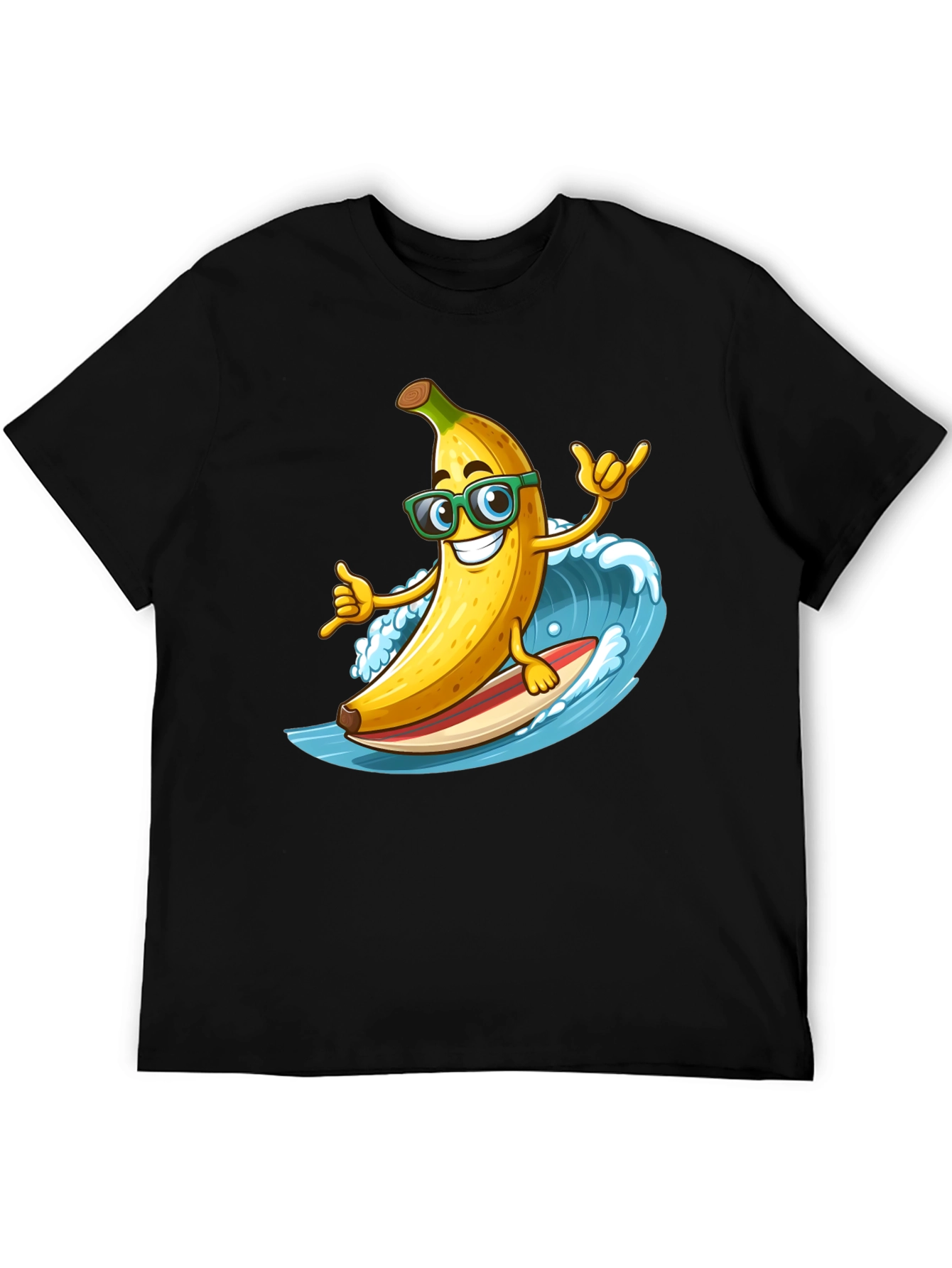 Surfing Banana T-Shirt - Hang Loose!