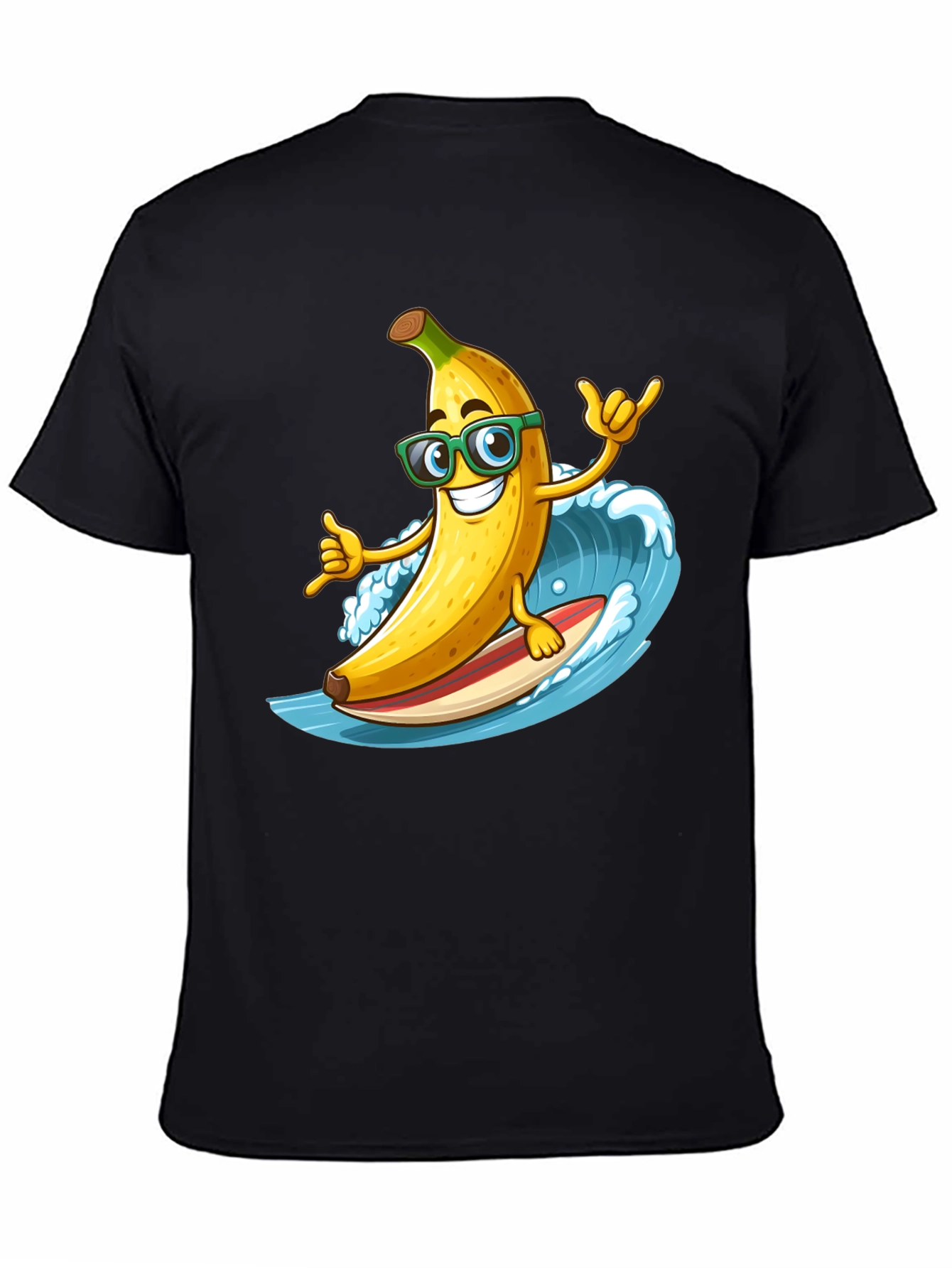 Surfing Banana T-Shirt - Hang Loose!