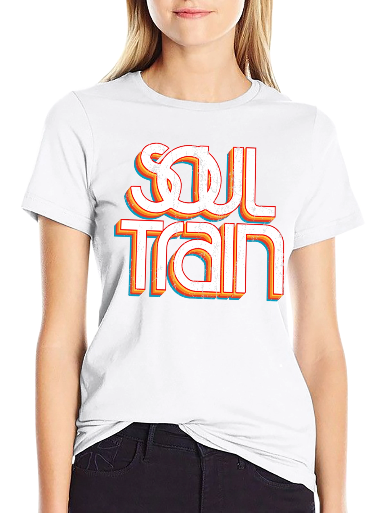 Retro Soul Train Graphic T-Shirt