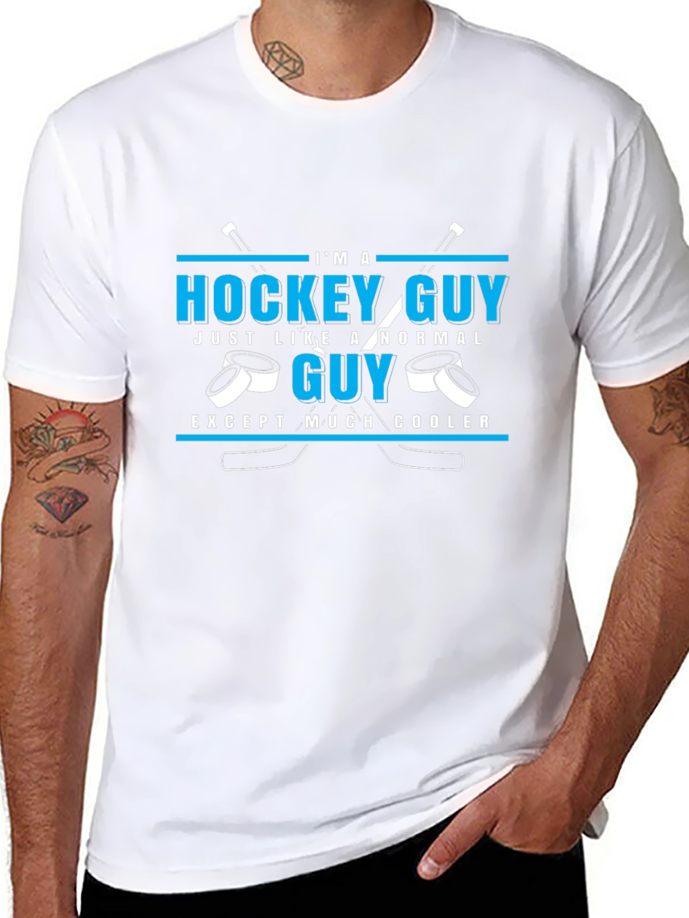 Hockey Guy T-Shirt - Cooler Than Normal