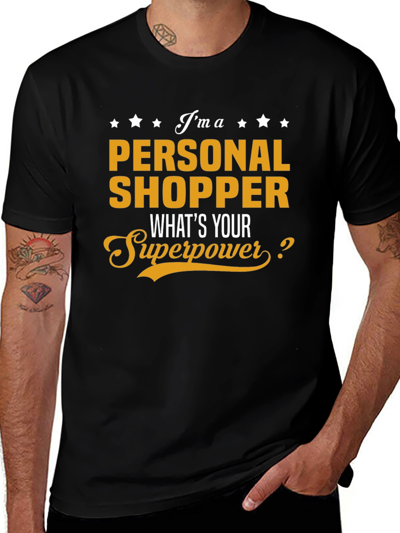 Personal Shopper Superpower T-Shirt - Novelty Gift