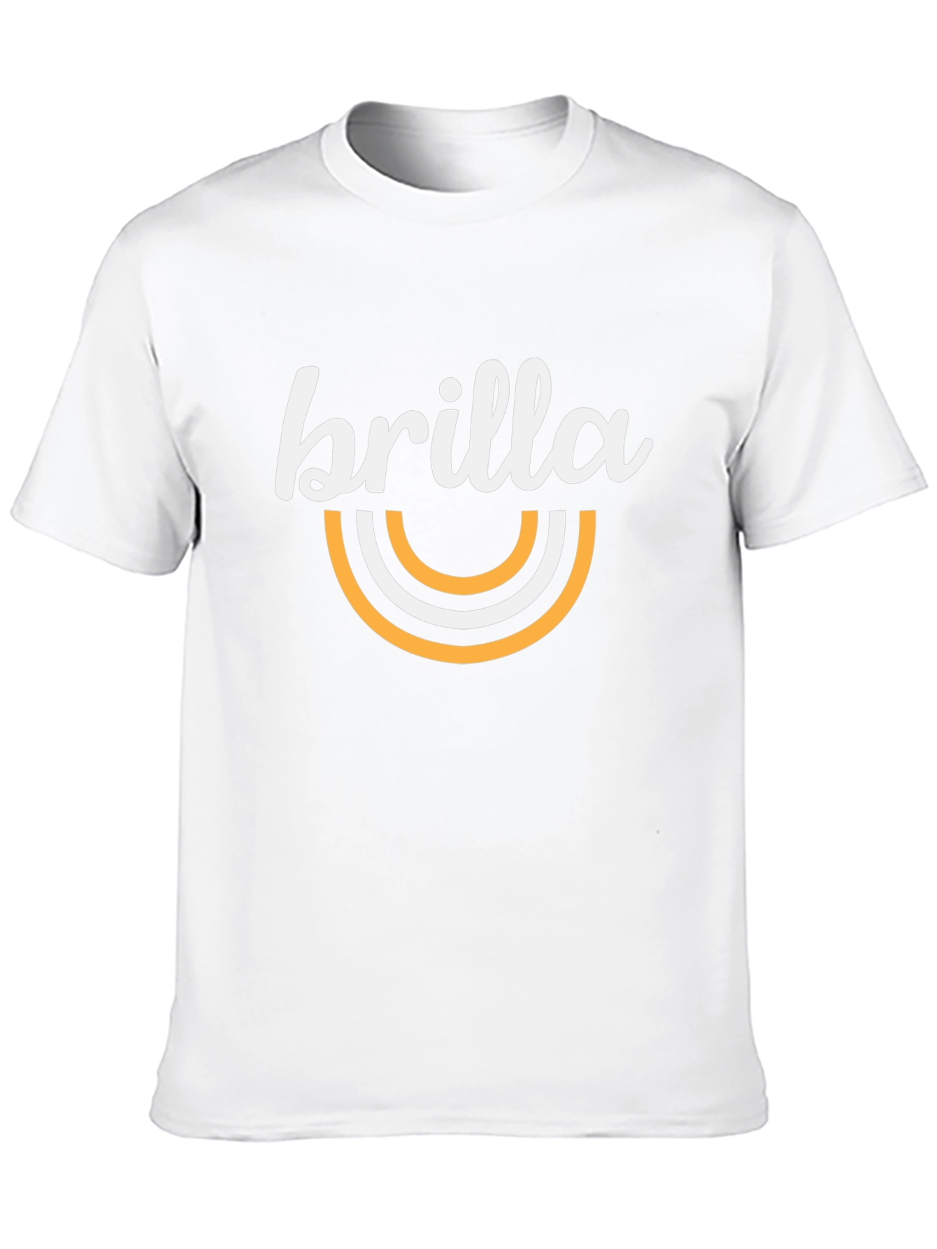 Brilla Graphic Tee - Stylish Black T-Shirt