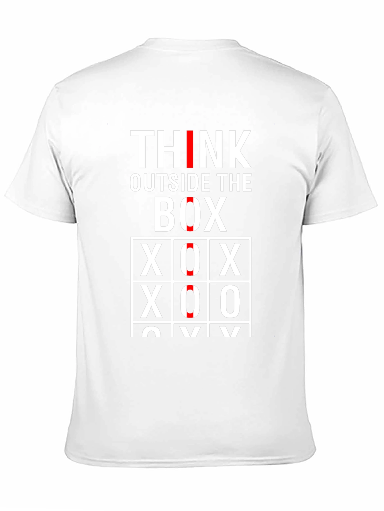 Think Outside the Box Tic-Tac-Toe Graphic Tee