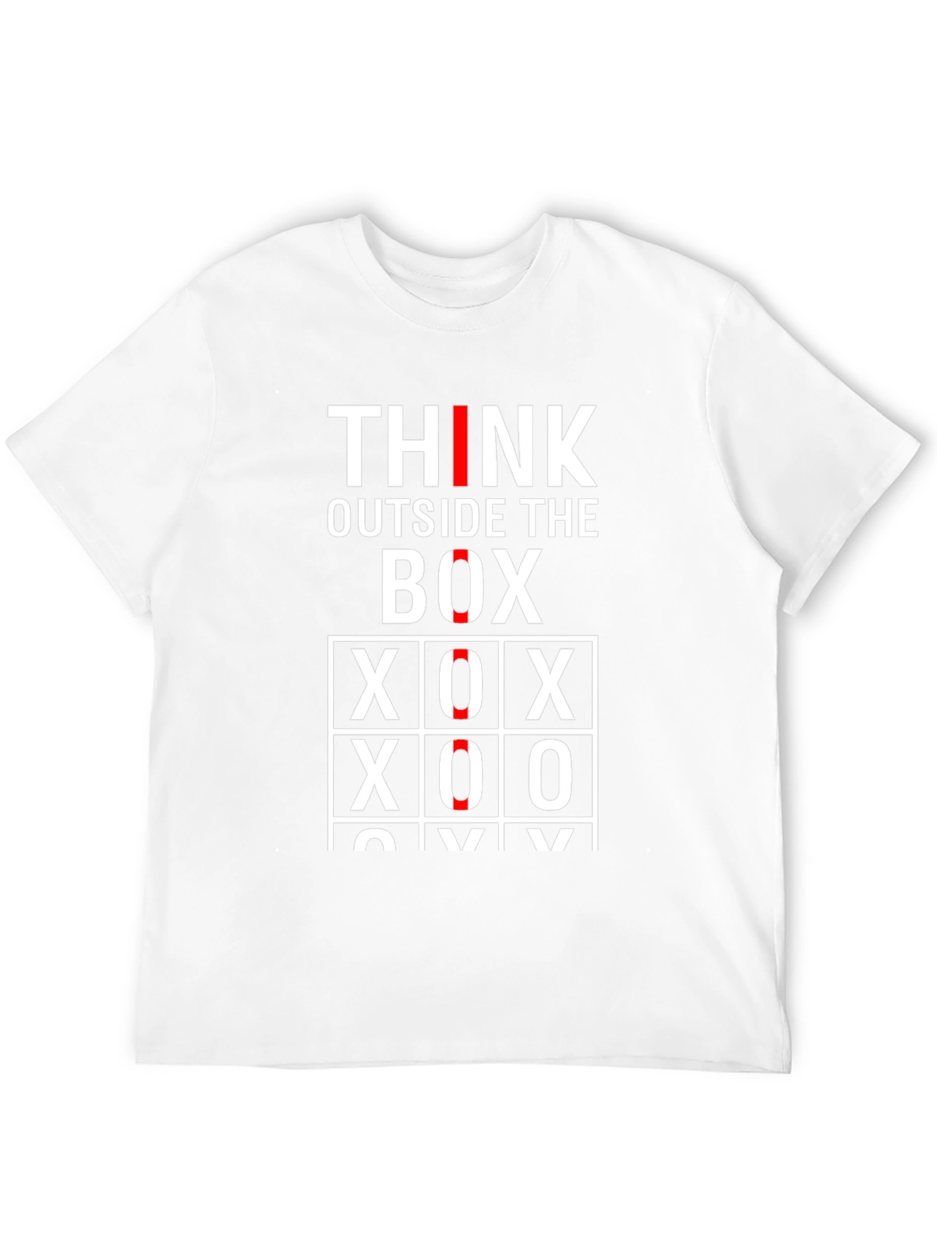 Think Outside the Box Tic-Tac-Toe Graphic Tee