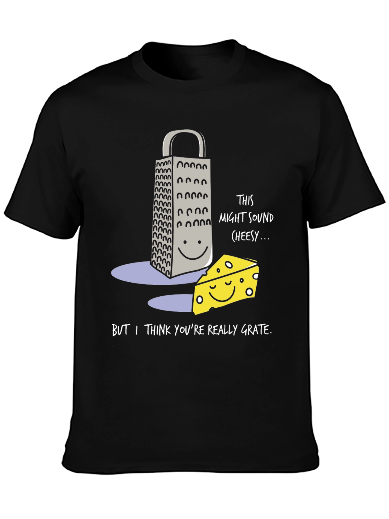 Cheesy Pun Graphic T-Shirt