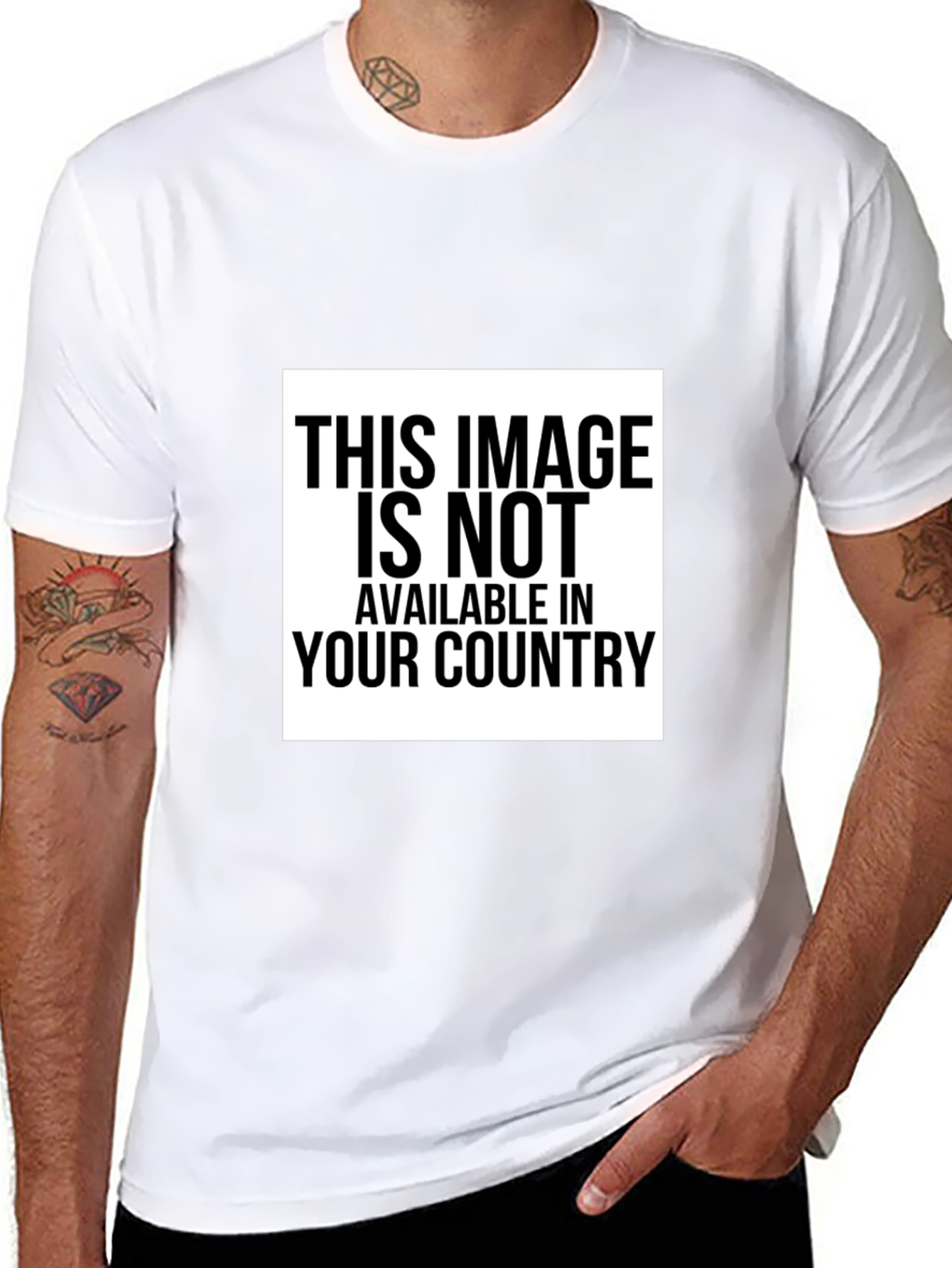 Unavailable Image Black T-Shirt