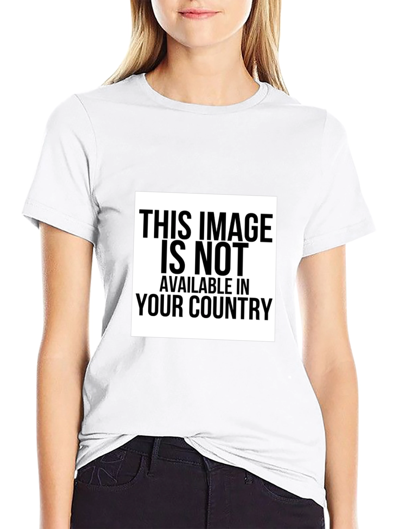 Unavailable Image Black T-Shirt