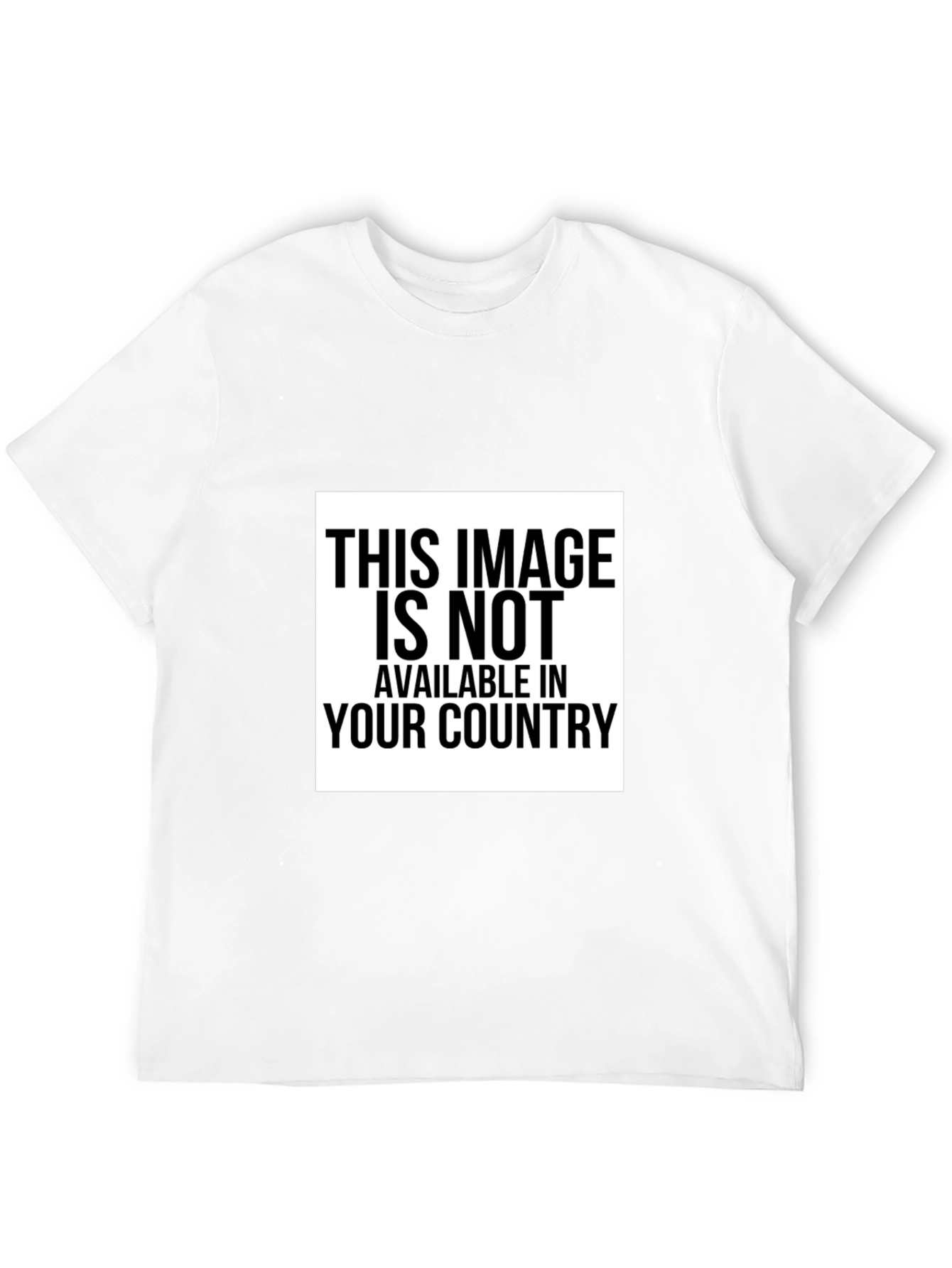 Unavailable Image Black T-Shirt
