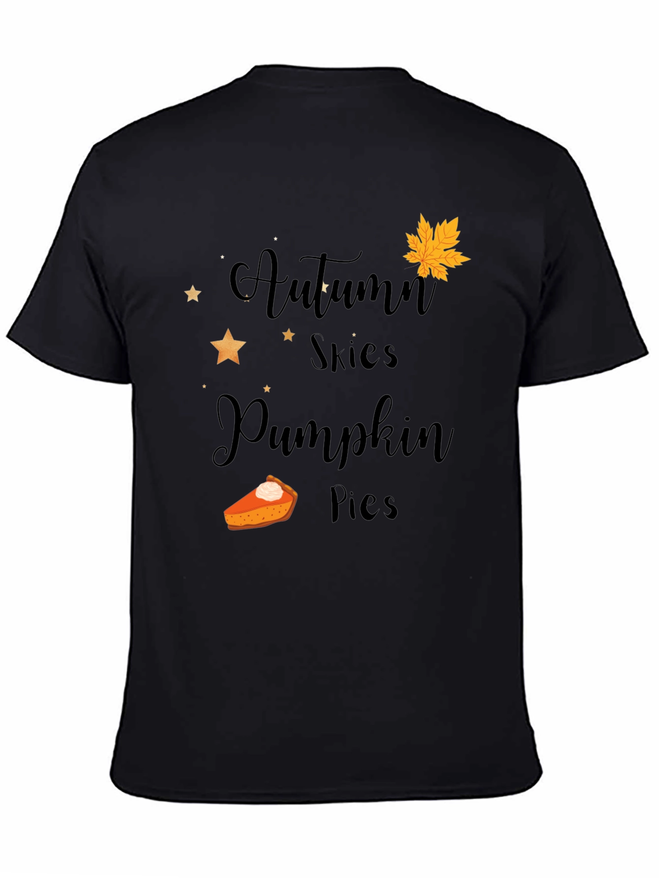 Autumn Skies Pumpkin Pies Graphic Tee