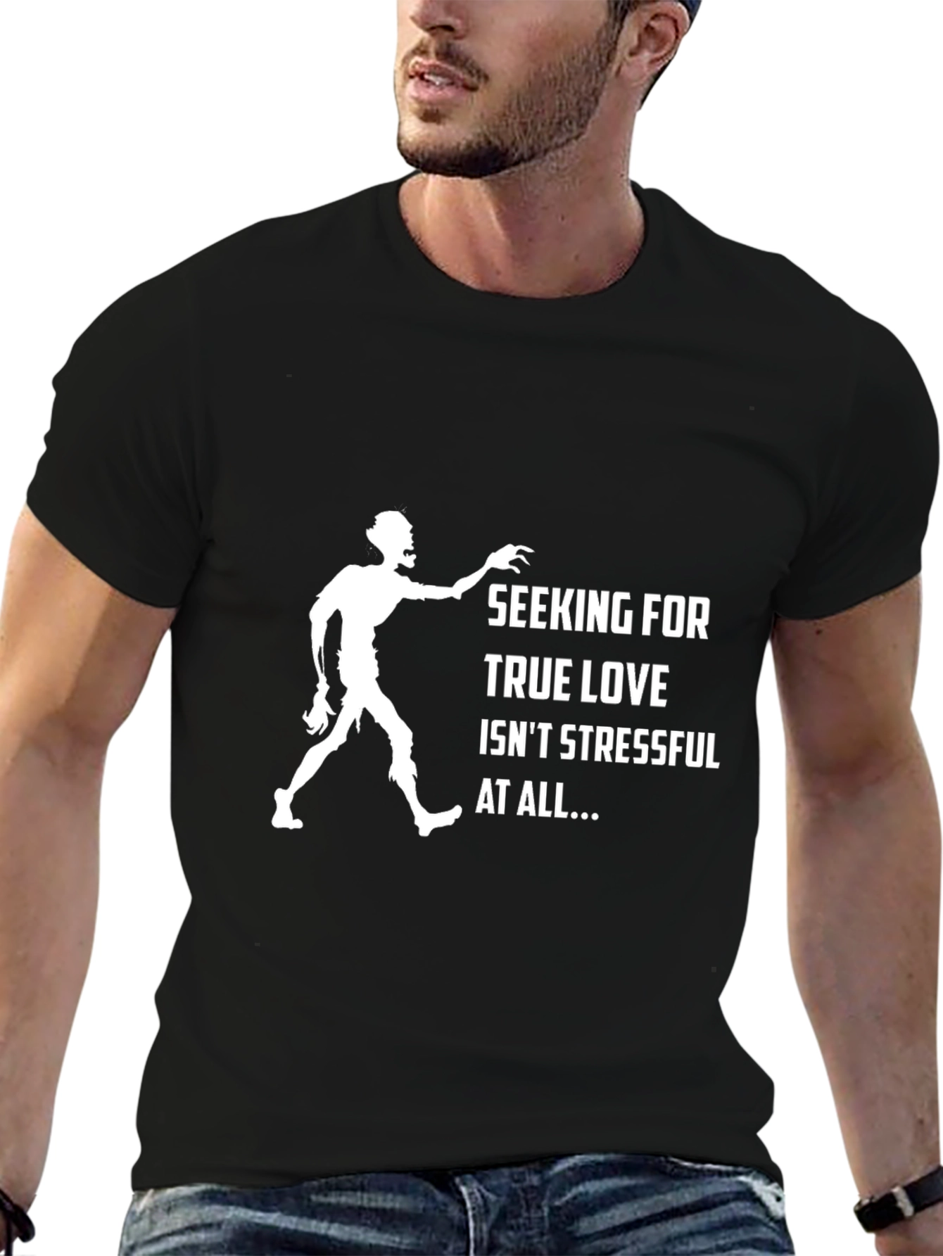 Zombie Love T-Shirt - Seeking True Love