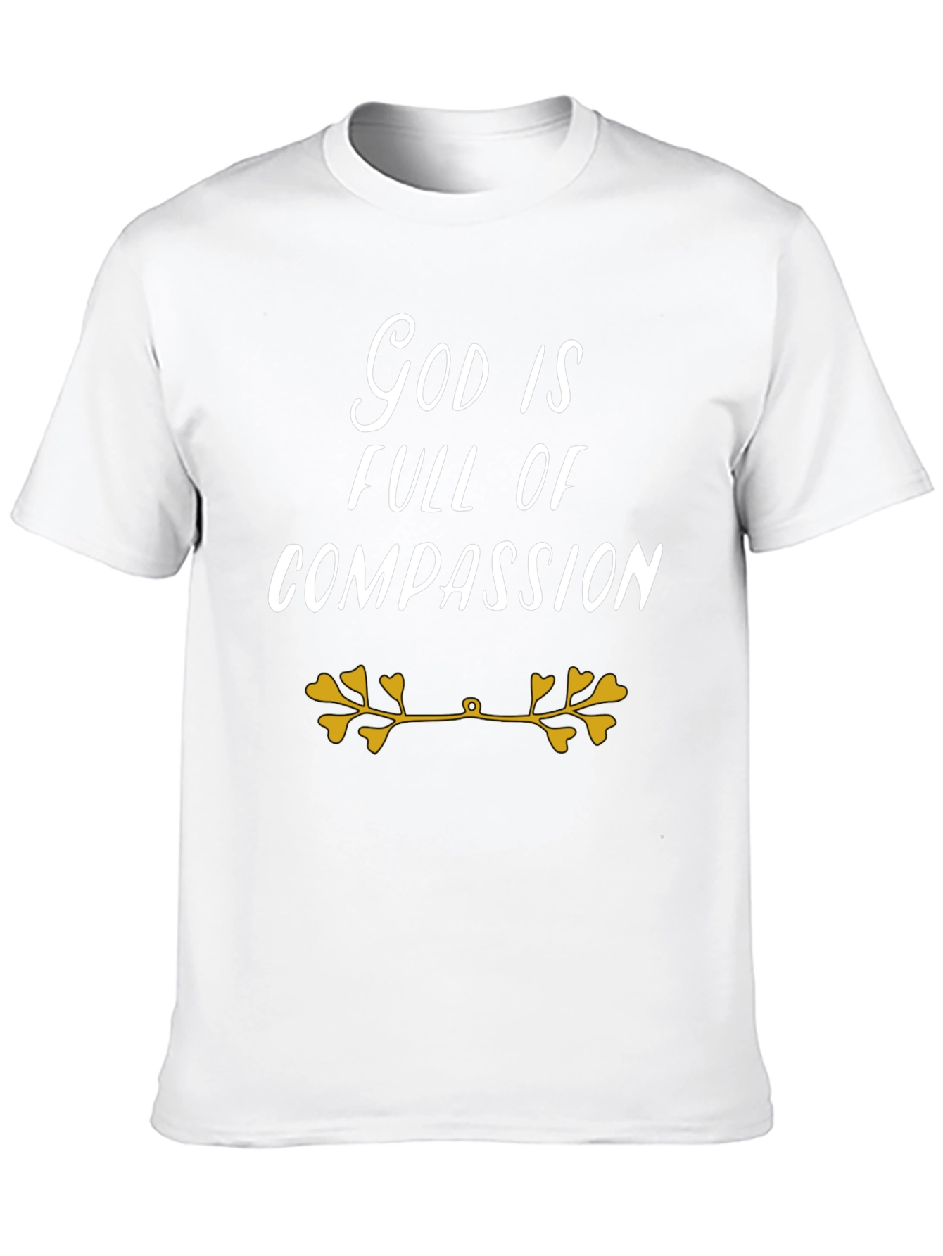 God Is Full Of Compassion Black T-Shirt