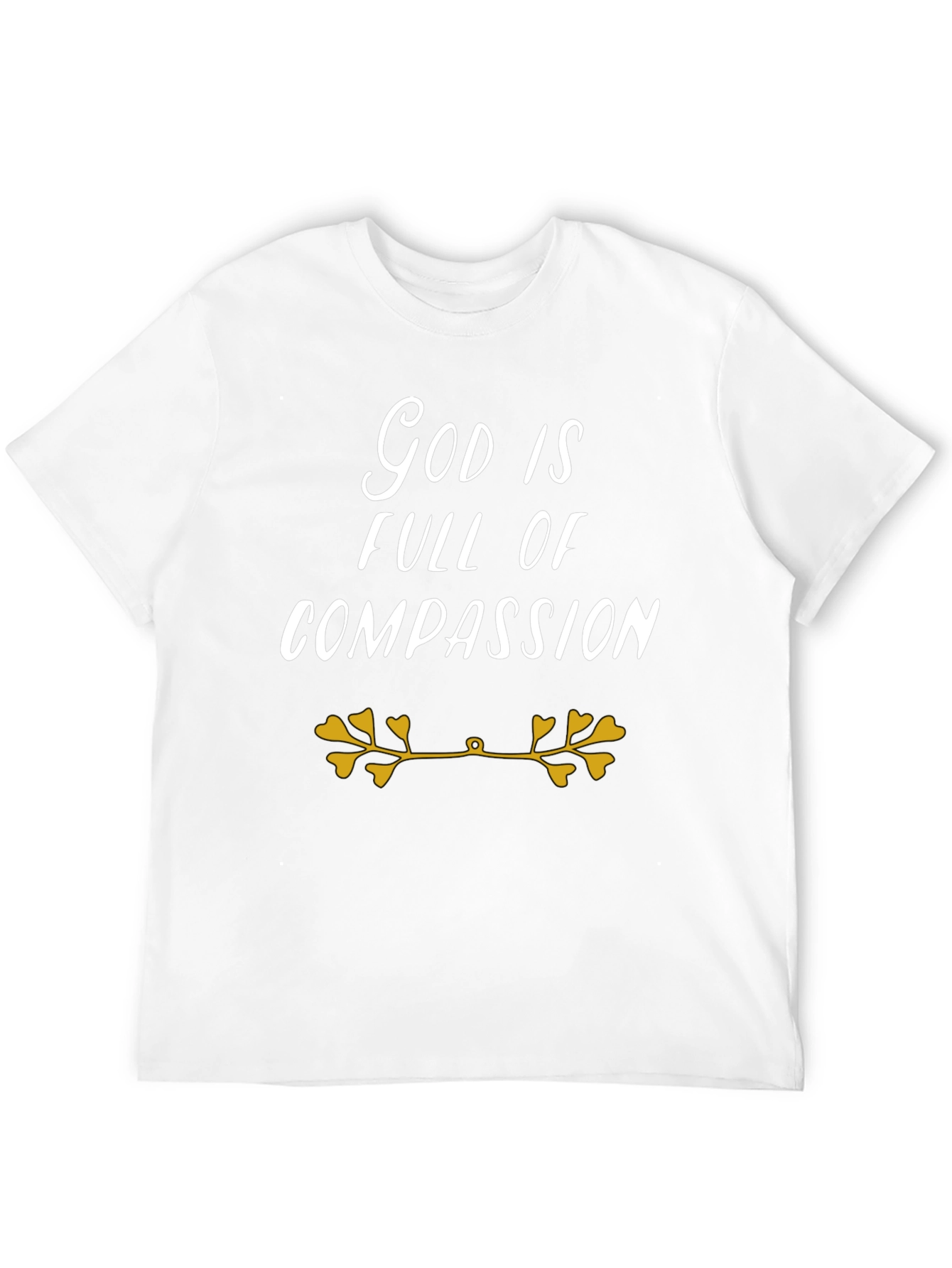 God Is Full Of Compassion Black T-Shirt