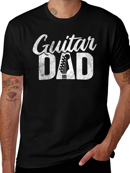 Guitar Dad Tee - Cool Musician Fathers Day Gift