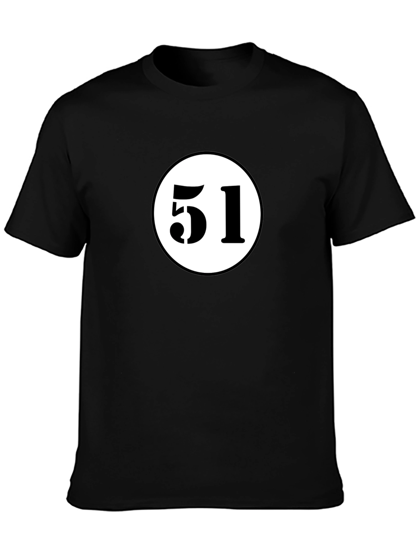 Retro Number 51 T-Shirt - Classic Design