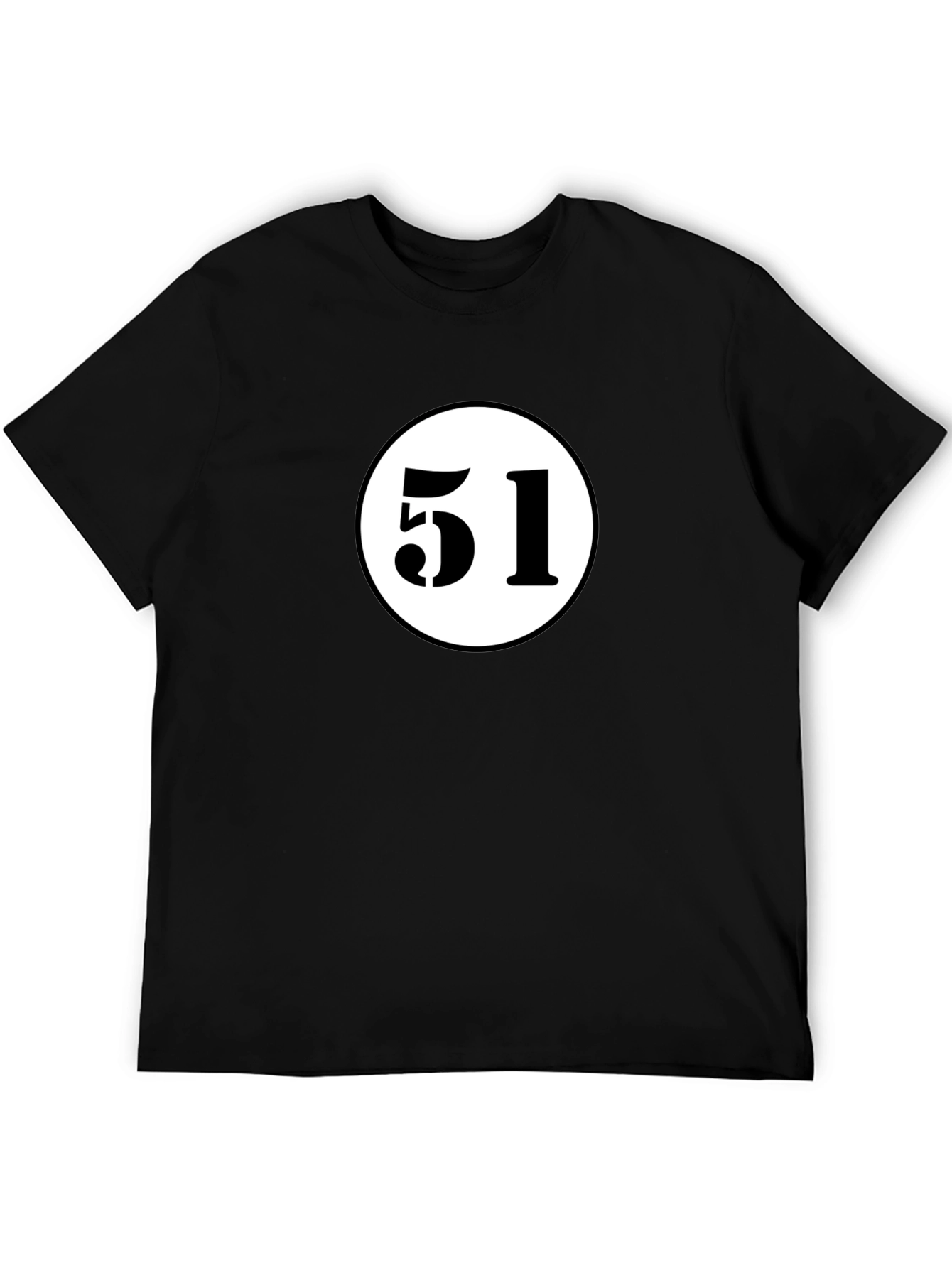 Retro Number 51 T-Shirt - Classic Design