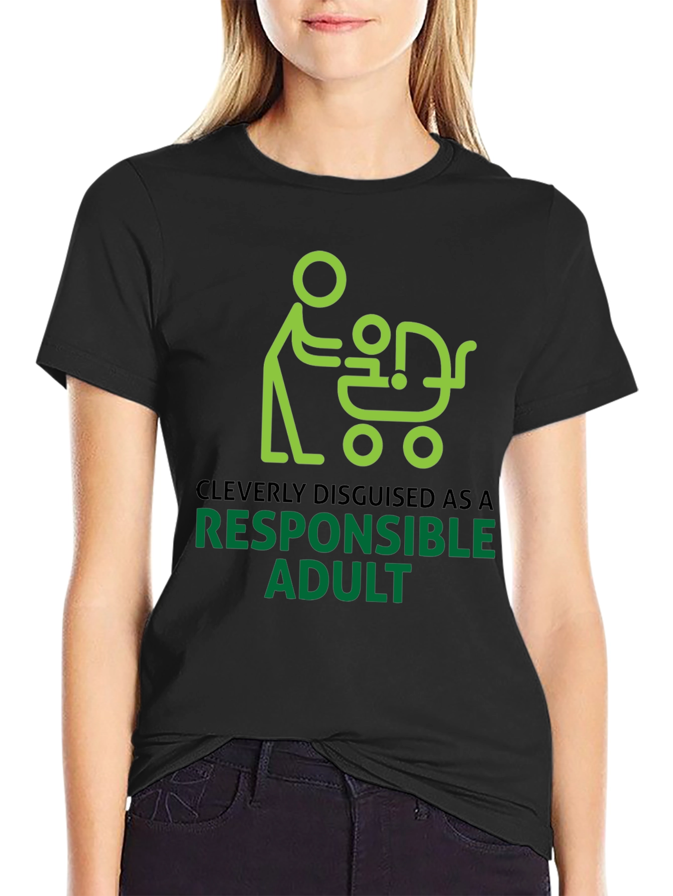 Cleverly Disguised Responsible Adult Graphic Tee