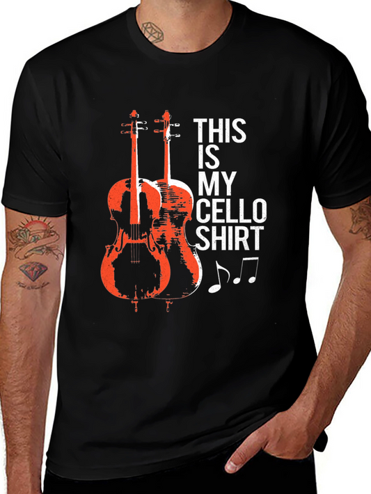 This Is My Cello Shirt - Musicians Tee